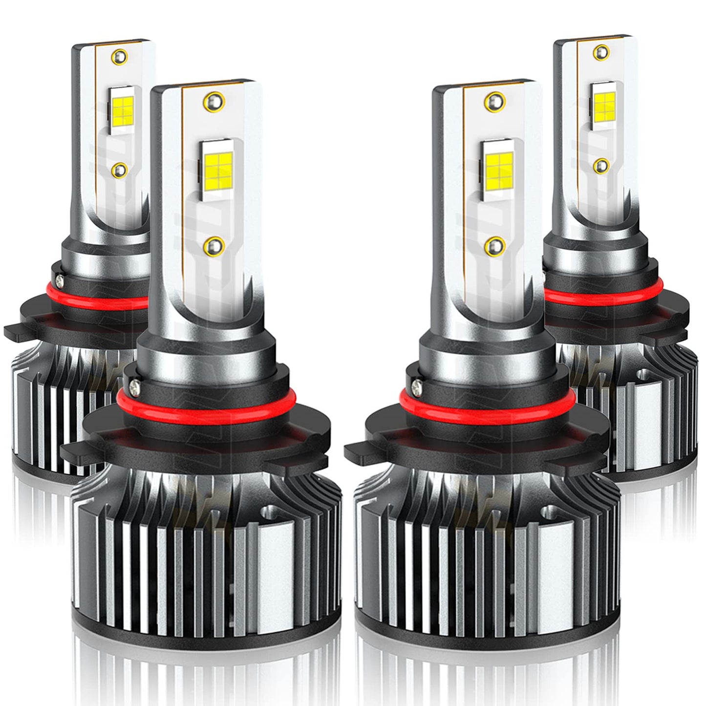 LED Headlight Bulbs For Honda Civic 2004 2005 2006 2007 2008 2009 2010 2011 2012 2013 2014 2015 2015 Dodge Journey 2009-2019,Replacement Halogen Headlamp, 6000K White Super Bright, Plug and Play, 4PCS