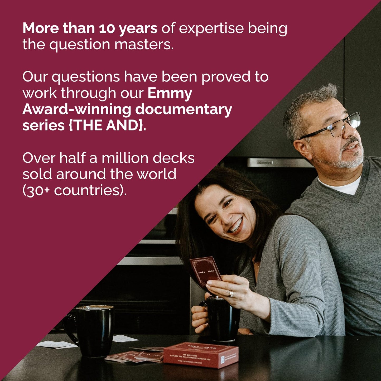 (The and) Long Term Couples Edition - 199 Meaningful Conversation Cards for Couples - Questions to Reconnect & Deepen Relationships - Couple Card Game to Reflect & Rediscover Love by The Skin Deep