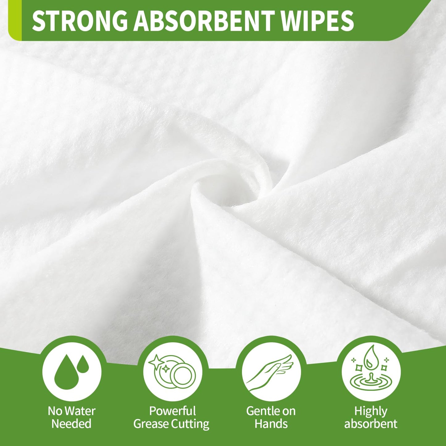 Creatyi 8 Pack Dish Wipes Camping Dish Wipes Travel Dish Soap Camp Kitchen Wipes Portable Cleaning of Plates, Bowls, Tableware and Ktchenware for Travel Camping (80 PCS)