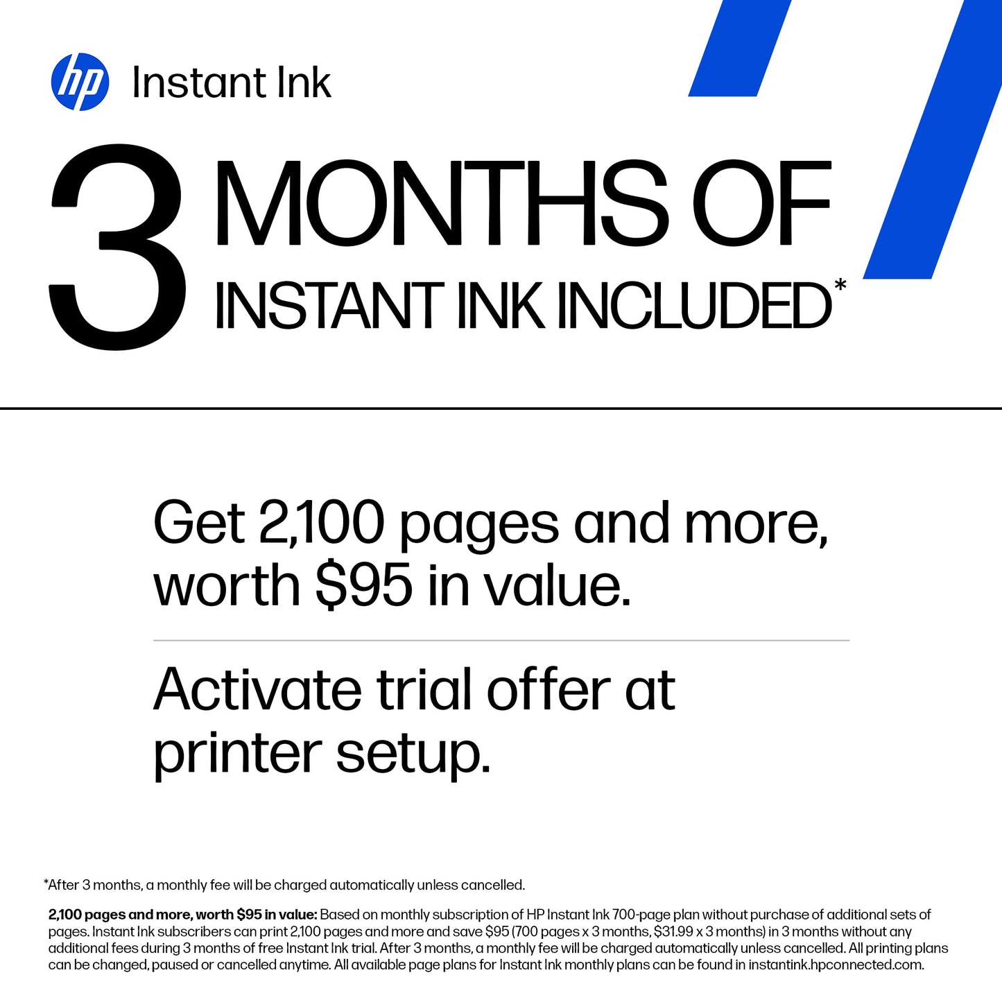 HP DeskJet 2855e Wireless All-in-One Printer, Scanner, Copier