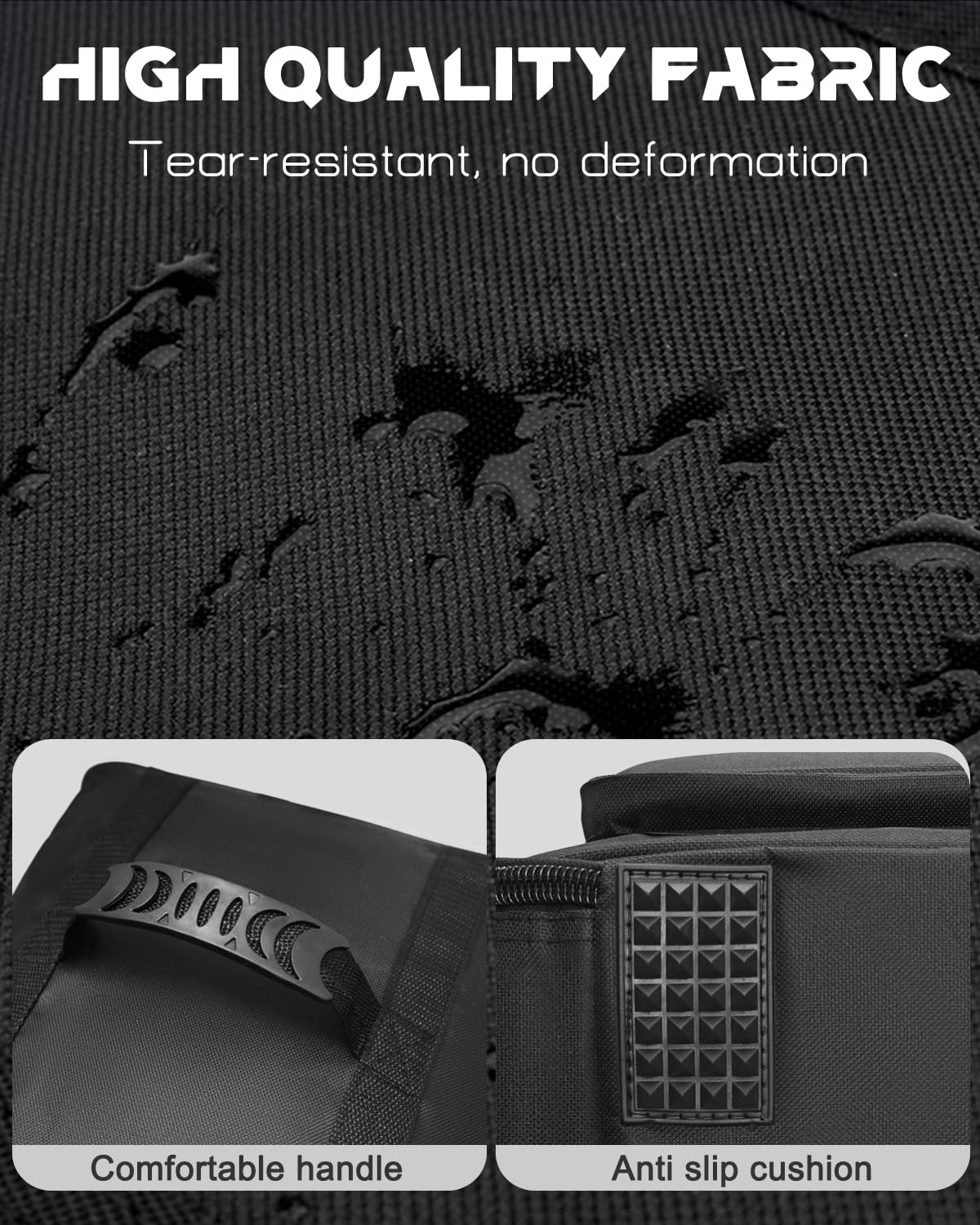 Amazing Fair Cajon Box Drum Bag with Carry Handle and Shoulder Straps (12.6 x 21 x 12.6 inches)