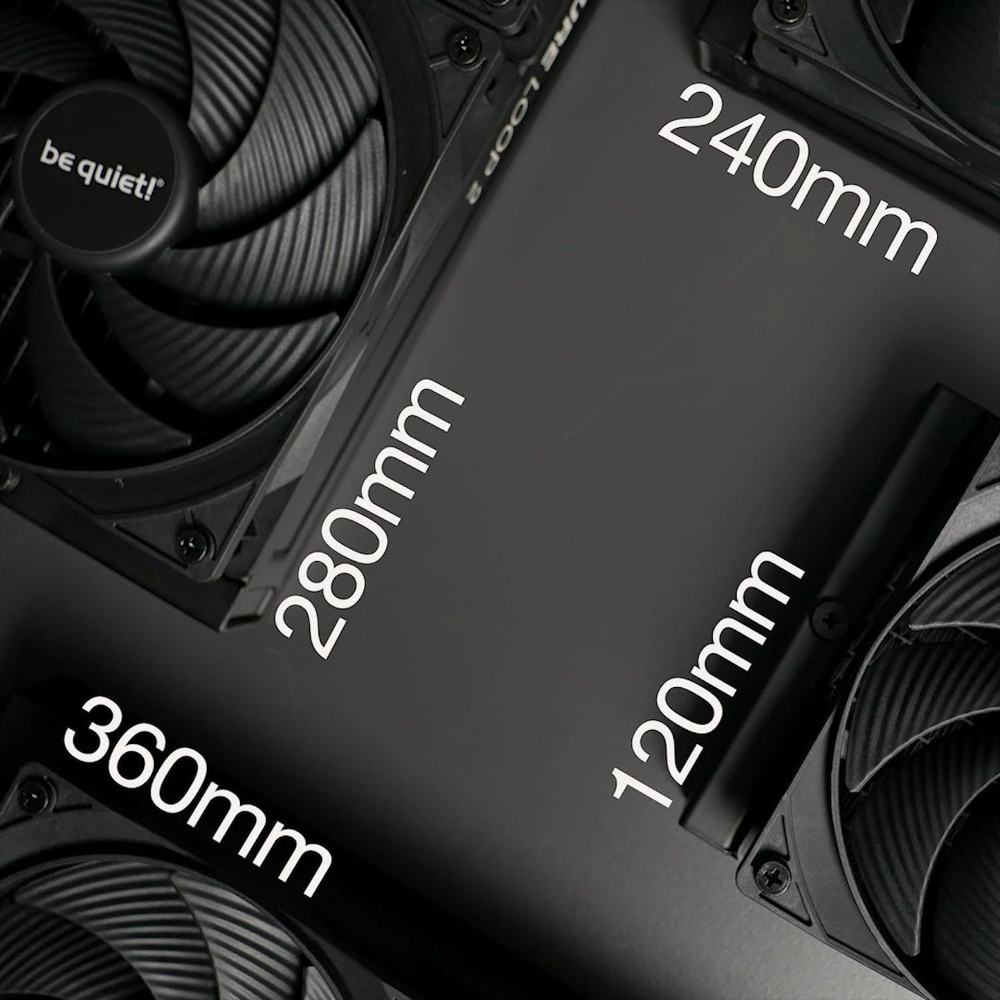 be quiet! Pure Loop 2 360mm | All in One Water Cooling System | Intel 1700 1200 1150 1151 1155 | AM5 AM4 | BW019