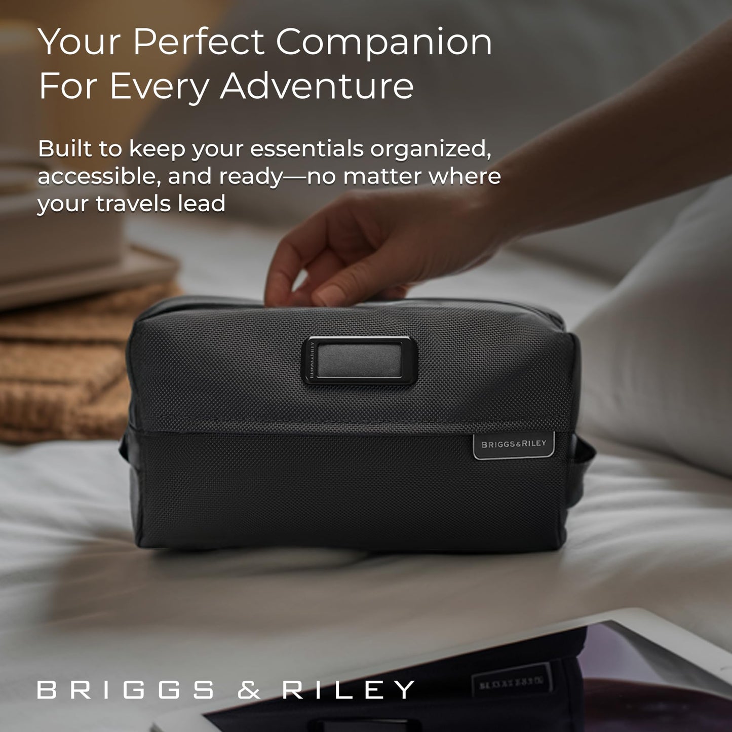Briggs & Riley Baseline Everyday Essentials Toiletry Kit, Black