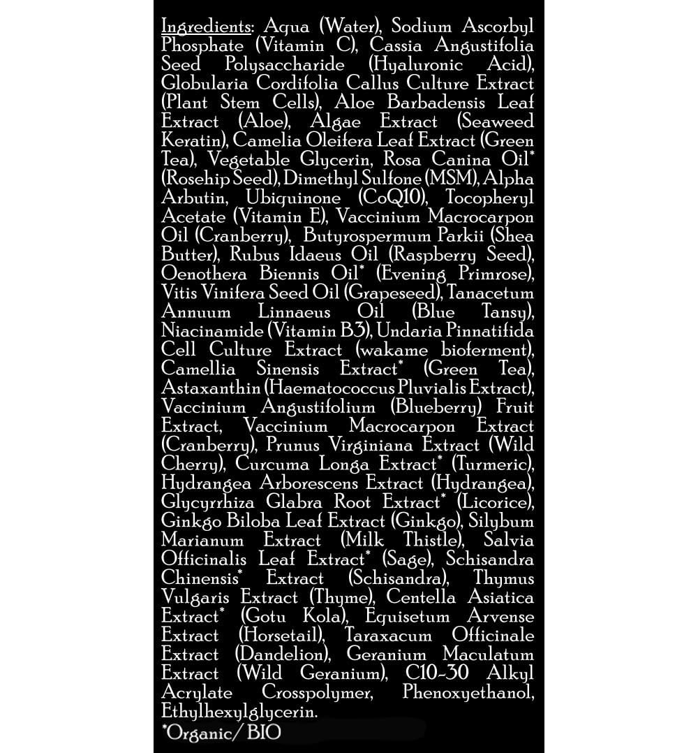 Brickell Men's Anti Aging Vitamin C Serum For Face, Repairing Night Face Serum for Men, Natural and Organic Hyaluronic Acid Serum For Face to Diminish Wrinkles and Reduce Redness, 30ml, Unscented