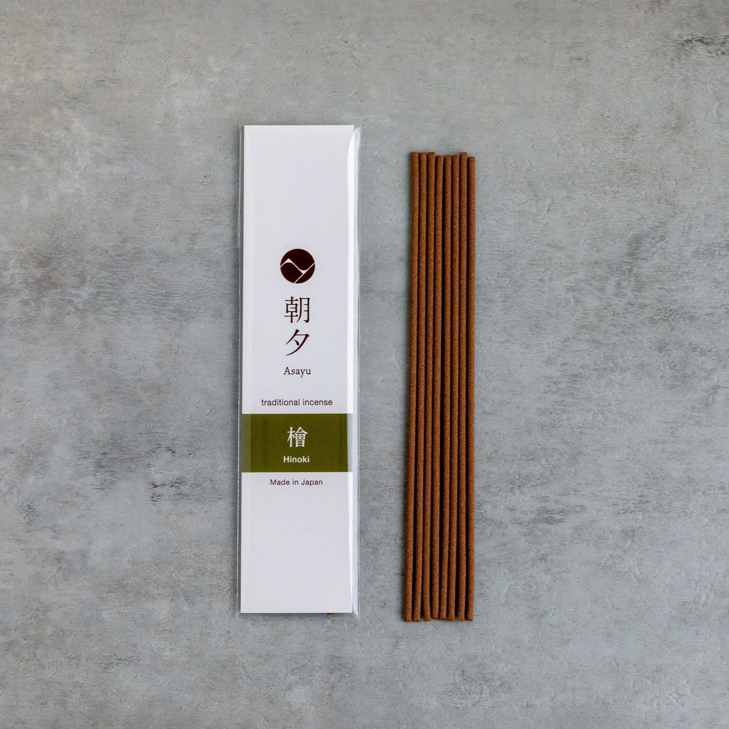 Asayu Japan 100% Natural Incense Sticks Assortment, 5 Scents (Sandalwood, Agarwood, Hinoki Cypress, White Sage, Frankincense), Made in Japan Incense Sampler Variety Pack - Natural Incense 5 scents