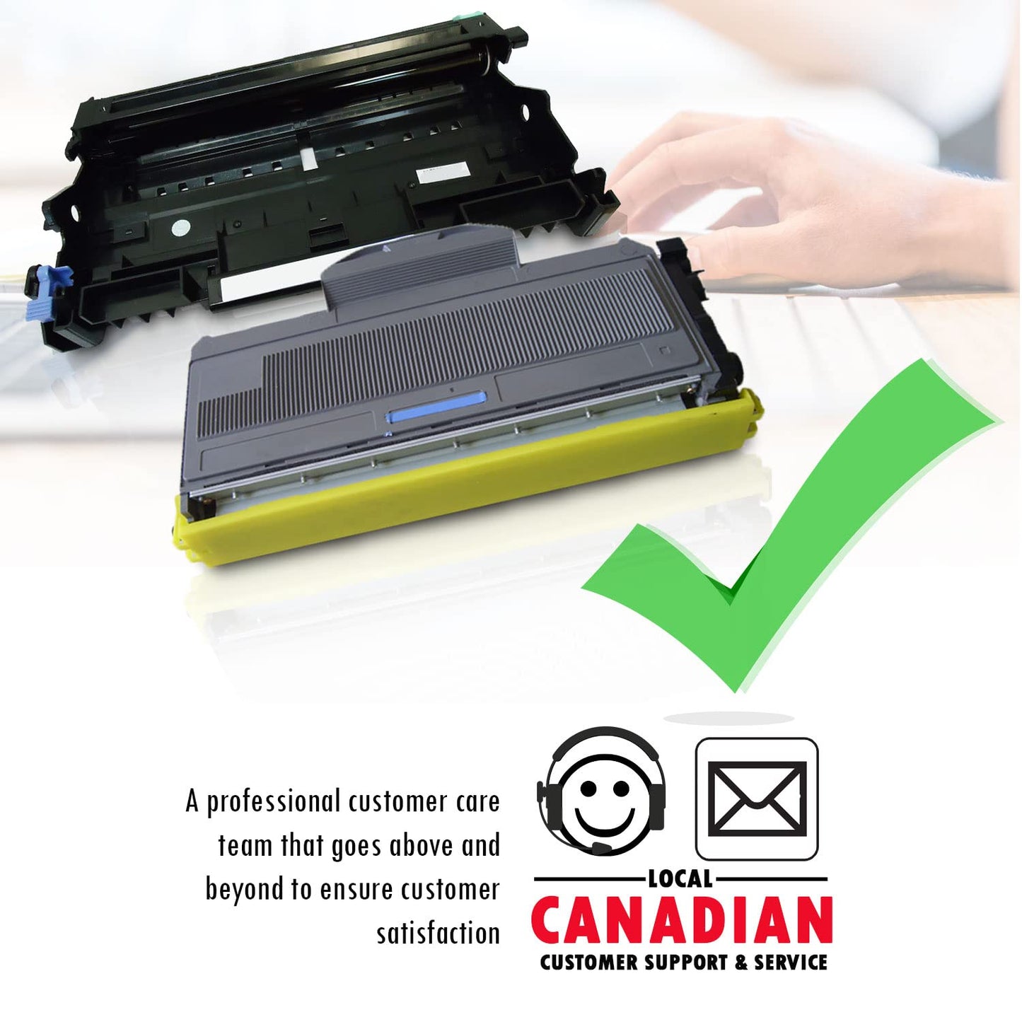 3PK-1 Inkfirst DR360 DR-360 Drum Unit + 2 TN360 TN-360 High Yield Toner Cartridges (2 Toner + 1 Drum) Compatible Replacement for Brother DCP-7030 DCP-7040 MFC-7340 MFC-7345N MFC-7440N MFC-7840W
