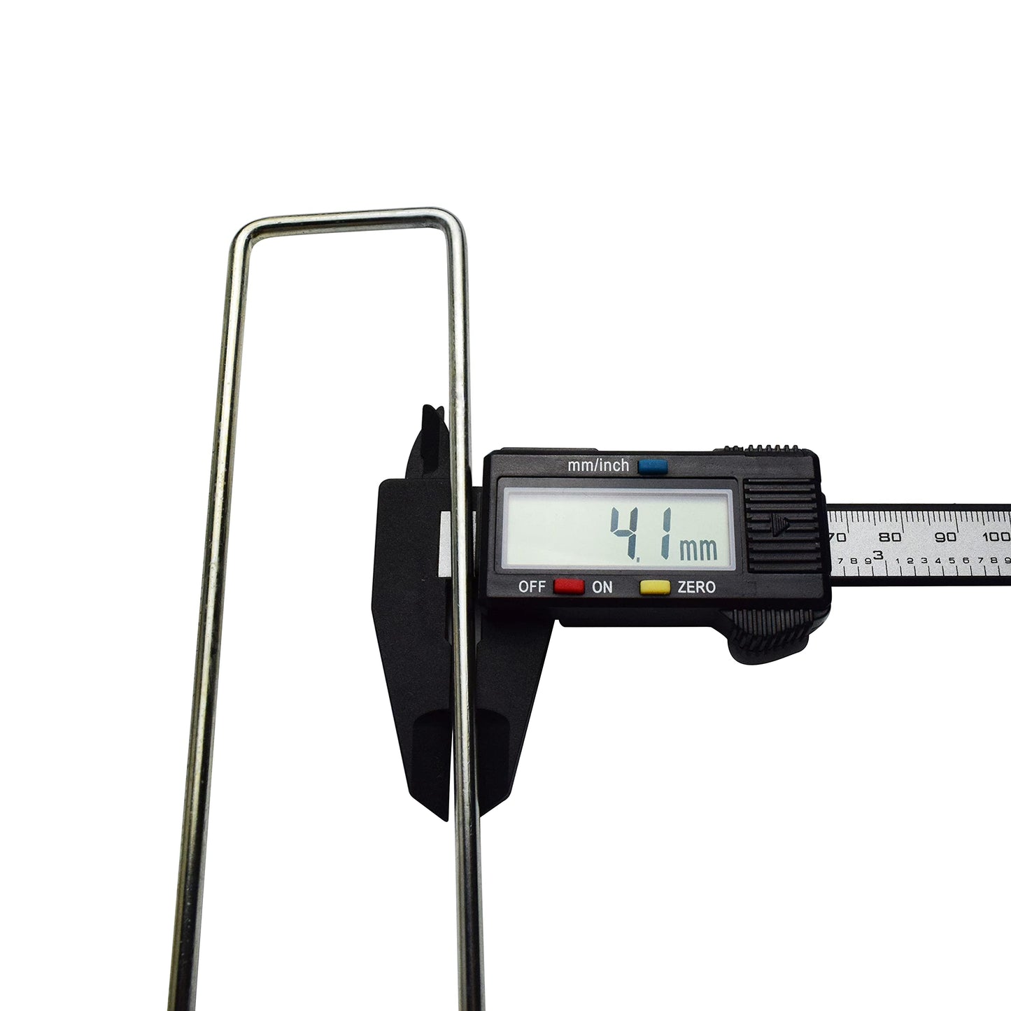 AAGUT Galvanized Garden Stakes 40 Pack 12 Inch Heavy Duty Fence Anchors 8 Gauge Metal Landscape Staples for Anchoring Tent, Weed Barrier Fabric, Ground Cover