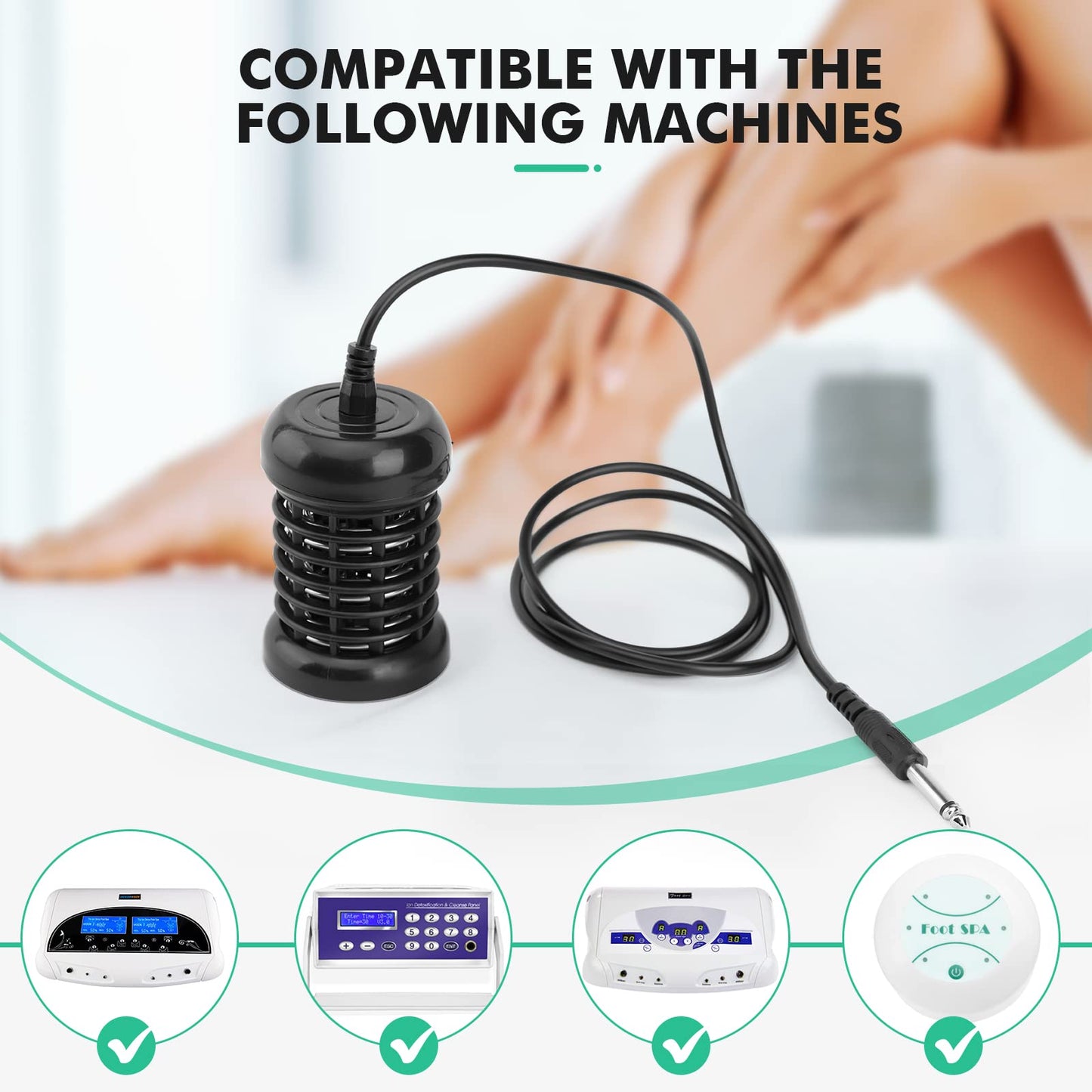 Arrays for Ionic Detox Foot Bath, Replacement Array for Ionic Foot Detox Machine Spa System, 6 PCS