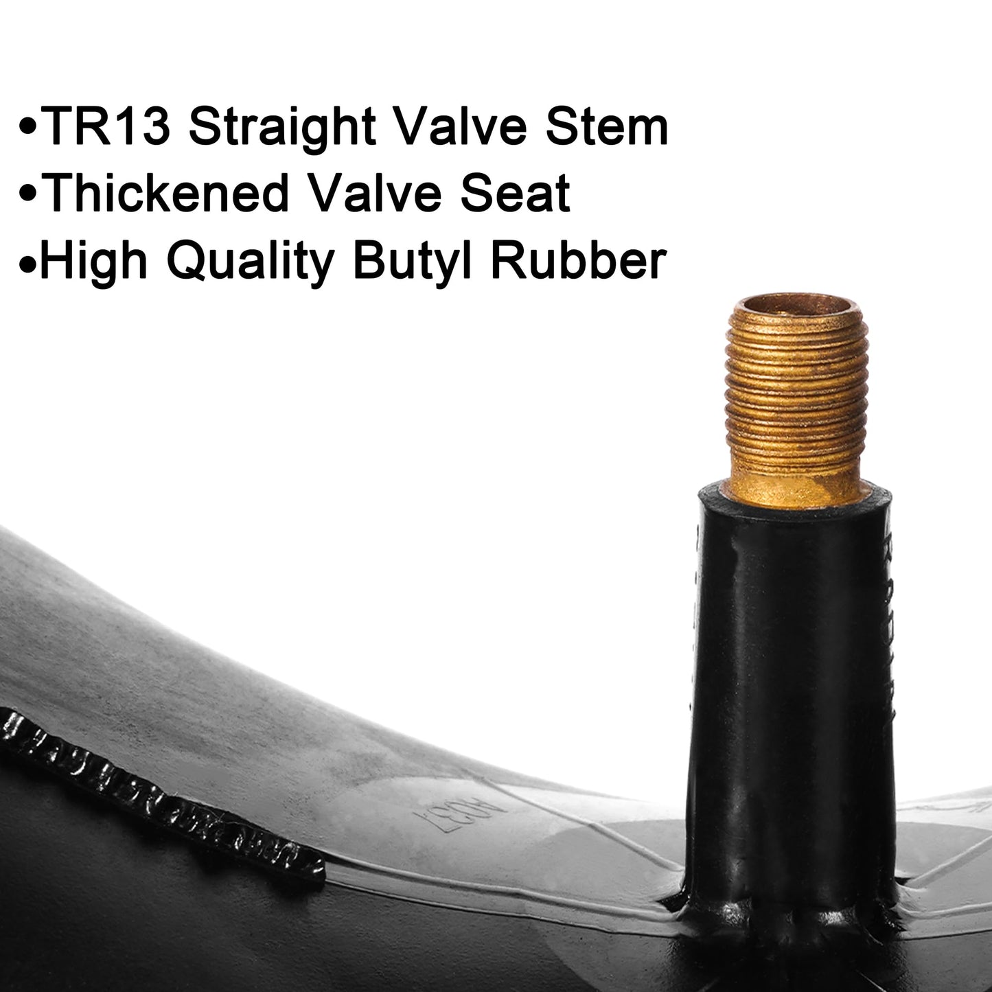 RUTU 18x8.50-8 18x9.50-8 Inner Tube 20x8.00-8 20x10.00-8 Replacement with TR13 Valve Stem Suitable for Lawn Mowers Go Karts ATV Golf Cart Wheelbarrow Tractor Tires Heavy Duty 2 Pack