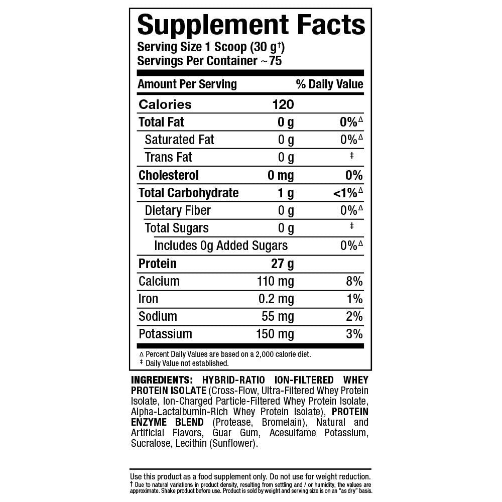 Allmax Isoflex Vanilla 5lb