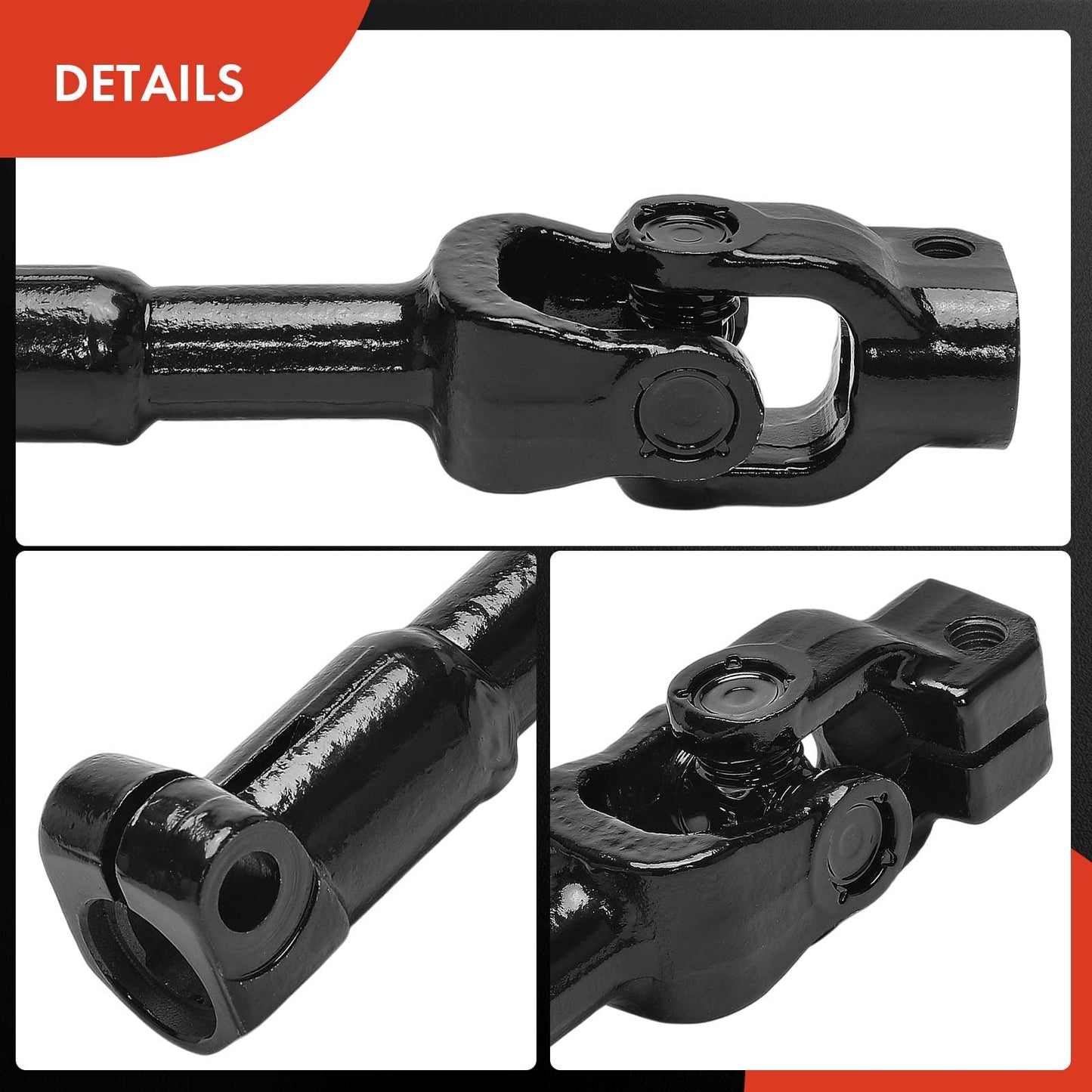 A-Premium Lower Intermediate Steering Shaft Steering Column Shaft Compatible with 2006-2013 Dodge Ram 1500 2500, 2006-2012 Ram 3500