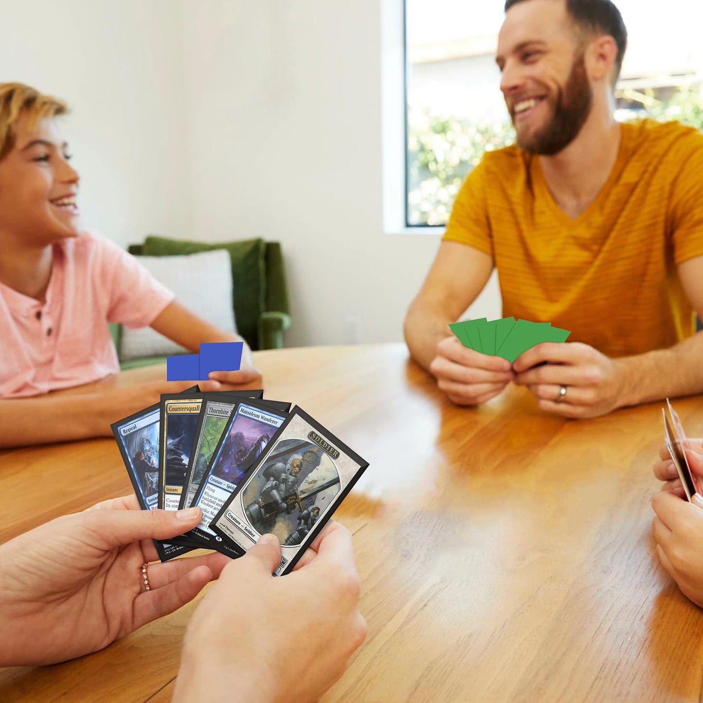 5000 Pack Card Sleeves, Perfect Fit Inner Sleeves Ideal for Double-Sleeving, Trading Card Sleeve Compatible with MTG, TCG, Gaming Cards