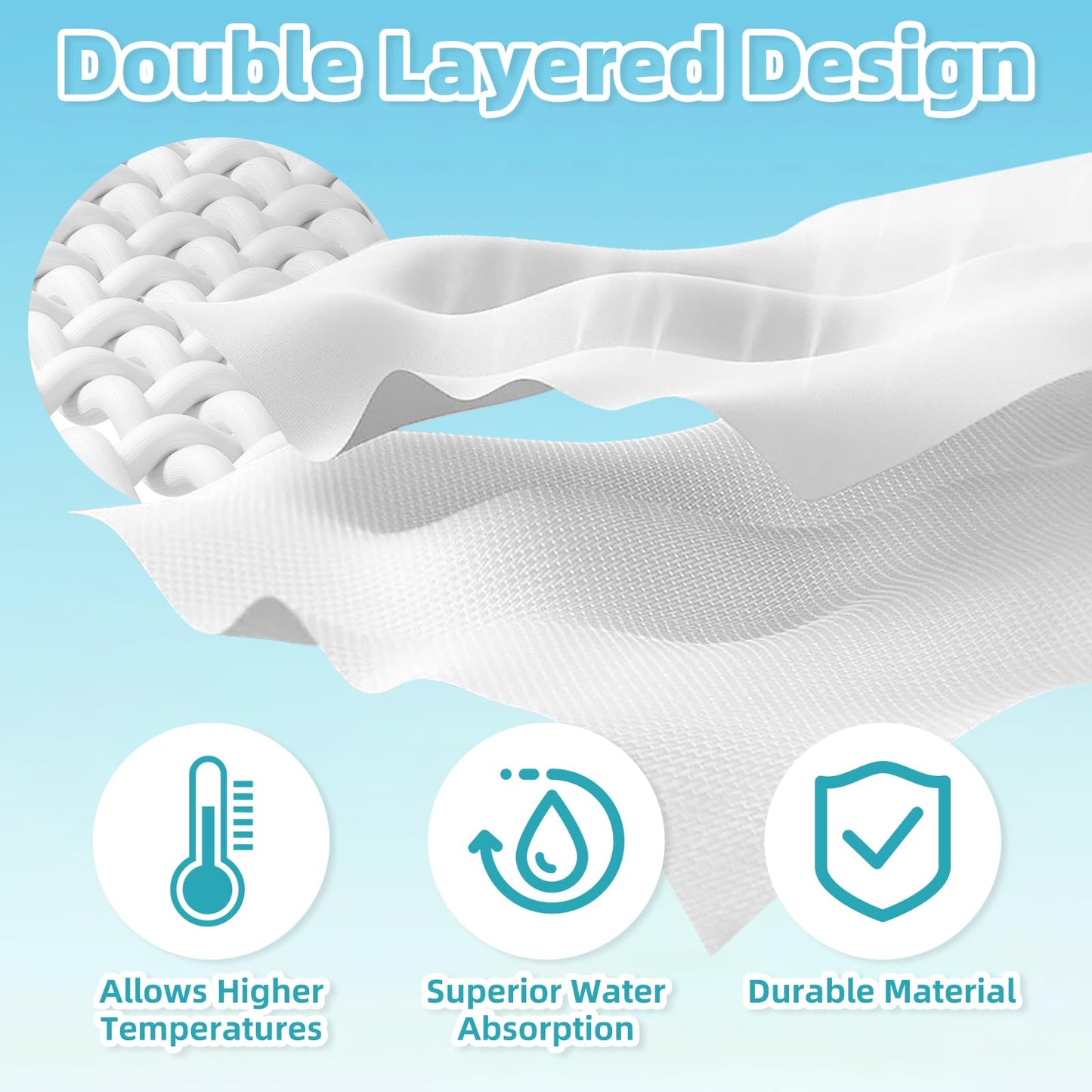 LOVECO 10 Pack Small Microfiber Bonnets (Triangle) Steam Mop Pads Compatible with Dupray Steam Cleaner etc, Reusable Washable Steam Cleaner Accessories for Multi-Surface