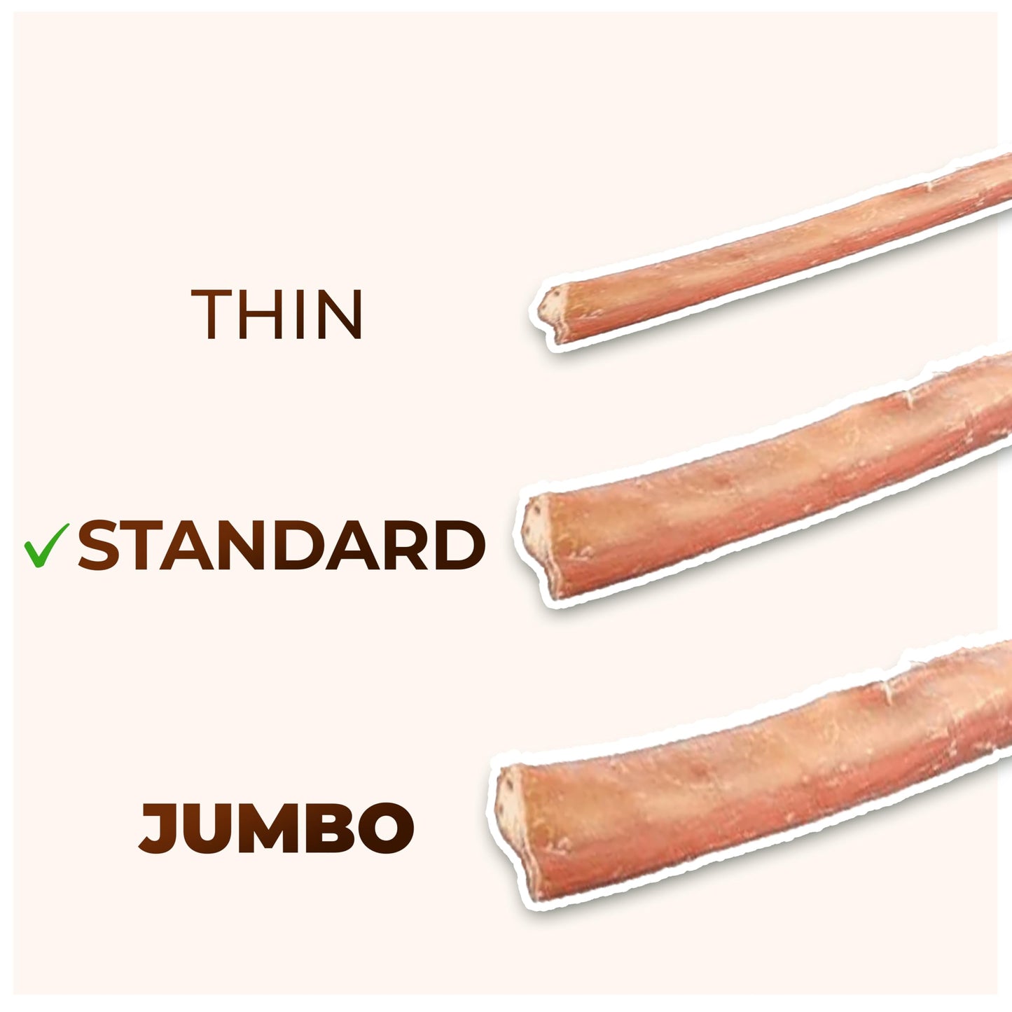 HULK Pet Products 6-inch Bully Sticks for Dogs, Natural Scent & Long Lasting Dog Dental Chews All Natural & Single Ingredient, Beef Dog Treat with No Artificial Flavor or Preservative (Pack of 10)