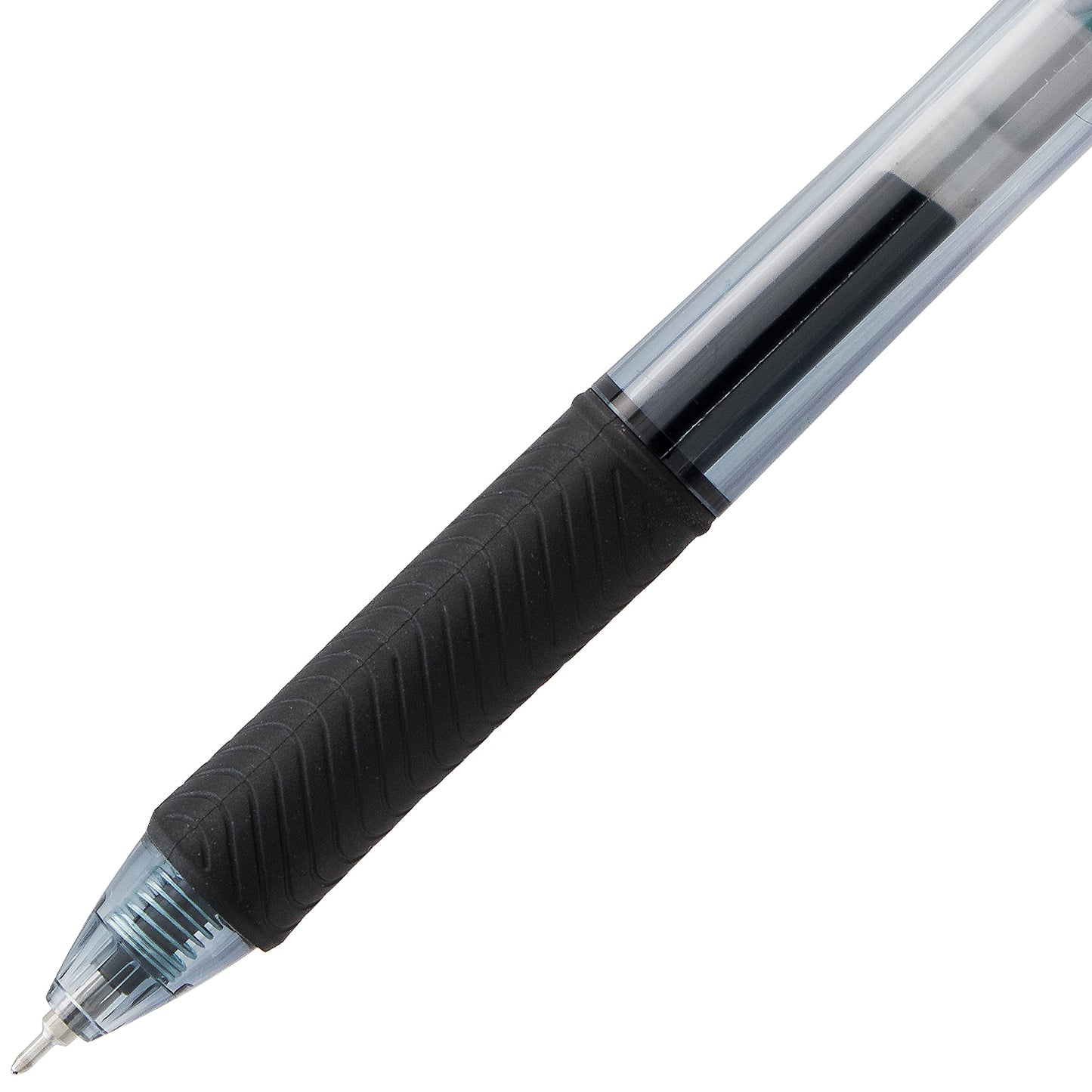 Pentel EnerGel X Retractable Liquid Gel Rollerball Pen, Everyday Use, Office Supplies, School Supplies, 0.5mm Fine Needle Point, Black Ink, BLN105-A, Box of 12