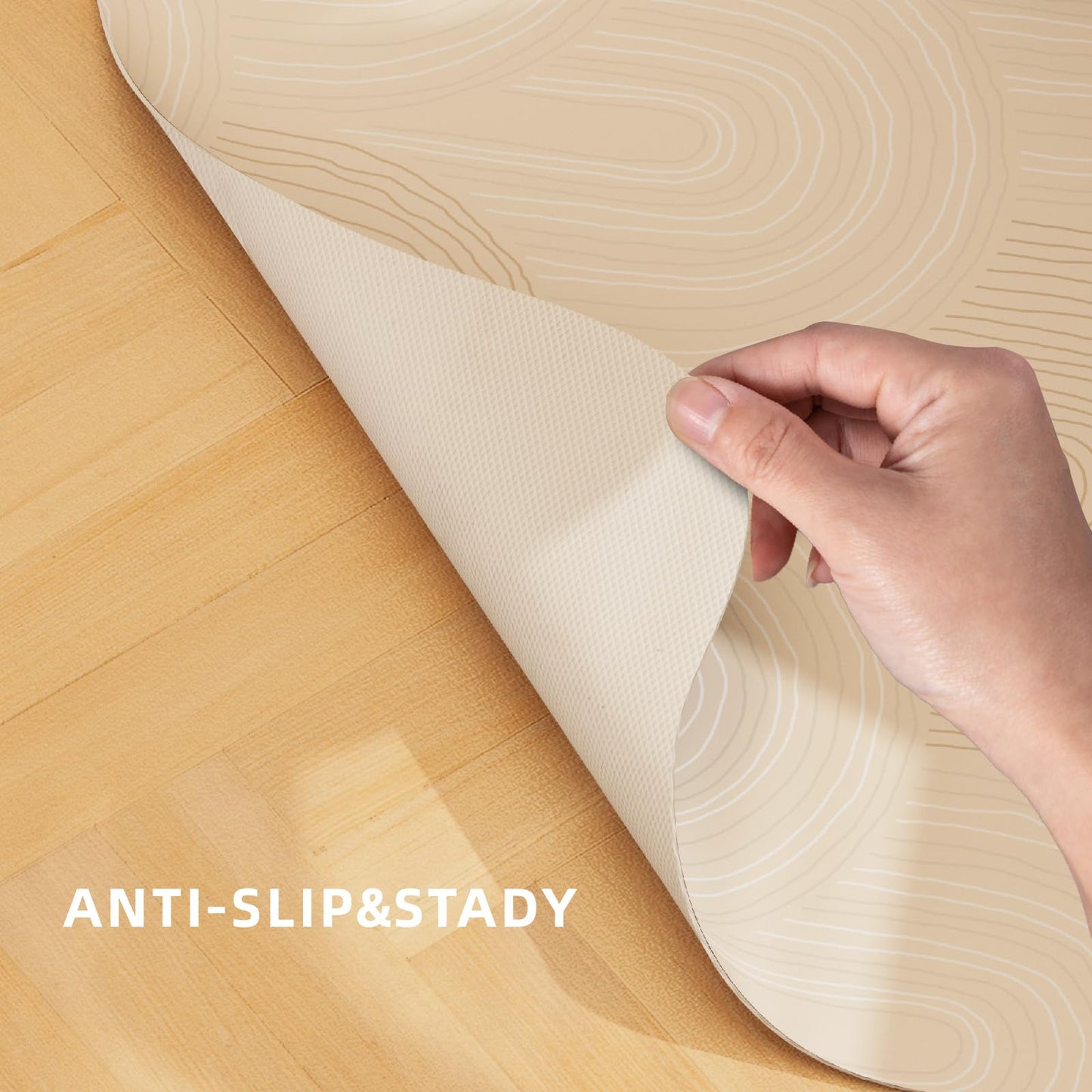 Comfypad - Office Chair Mat, Durable Slip Resistant Desk Chair Mat for Hard Floors, Heavy Duty Office Floor Under Rolling Chair Mat