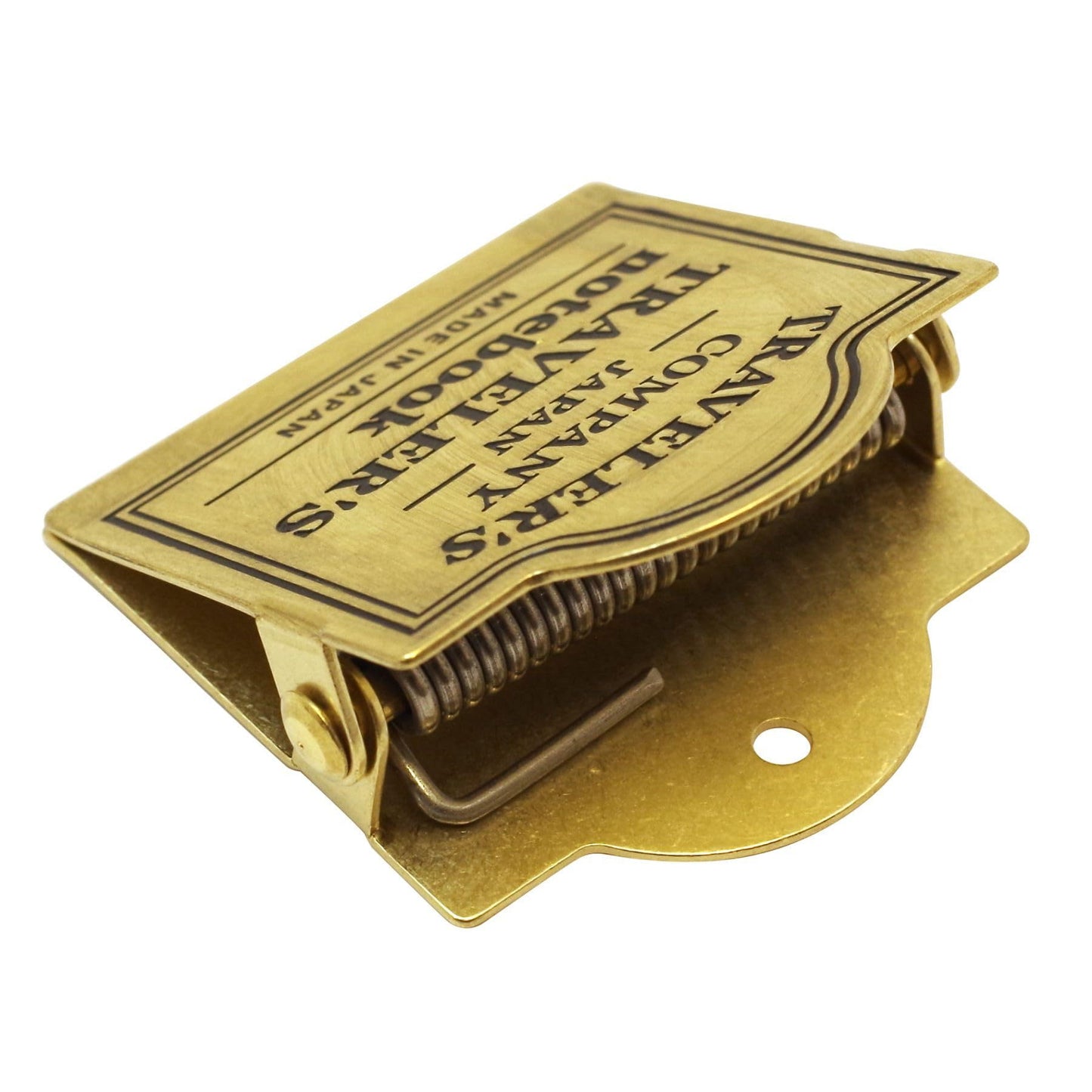 Traveler's Notebook Brass Clip TRC Logo Pattern 43089006
