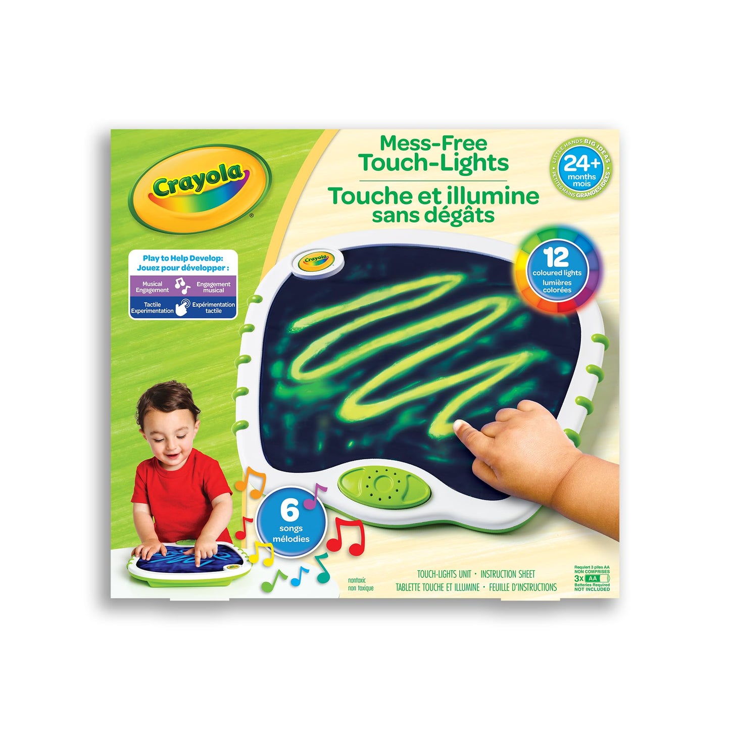 Crayola Mess Free Touch Lights, Creative Toys