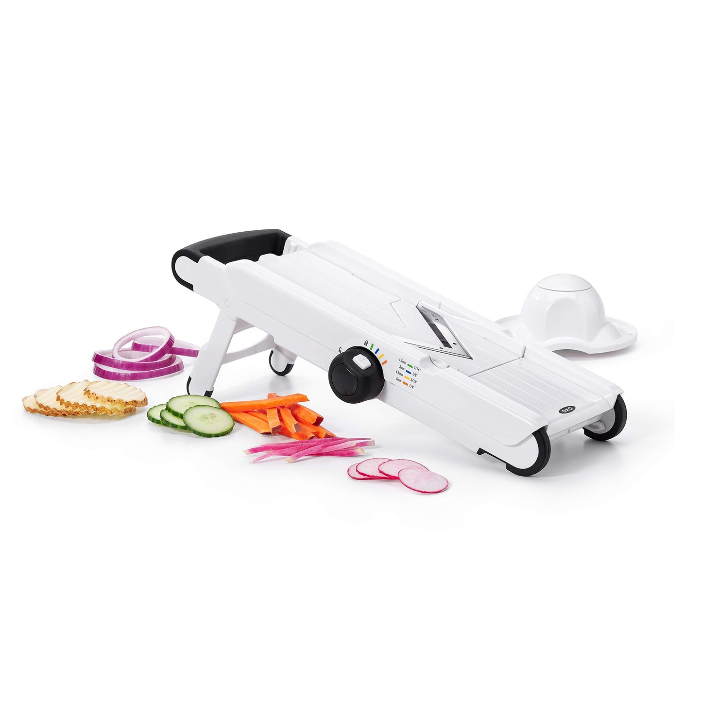 OXO 1155700 Good Grips V-Blade Mandoline Slicer, Set of 1, White