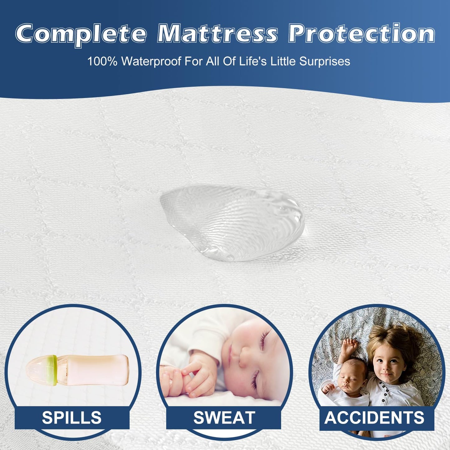 Wonder Living Pregnancy Wedge, Incline, Breathable, Premium Foam with Removable Cover, 15 x 12 x 2.6 inches