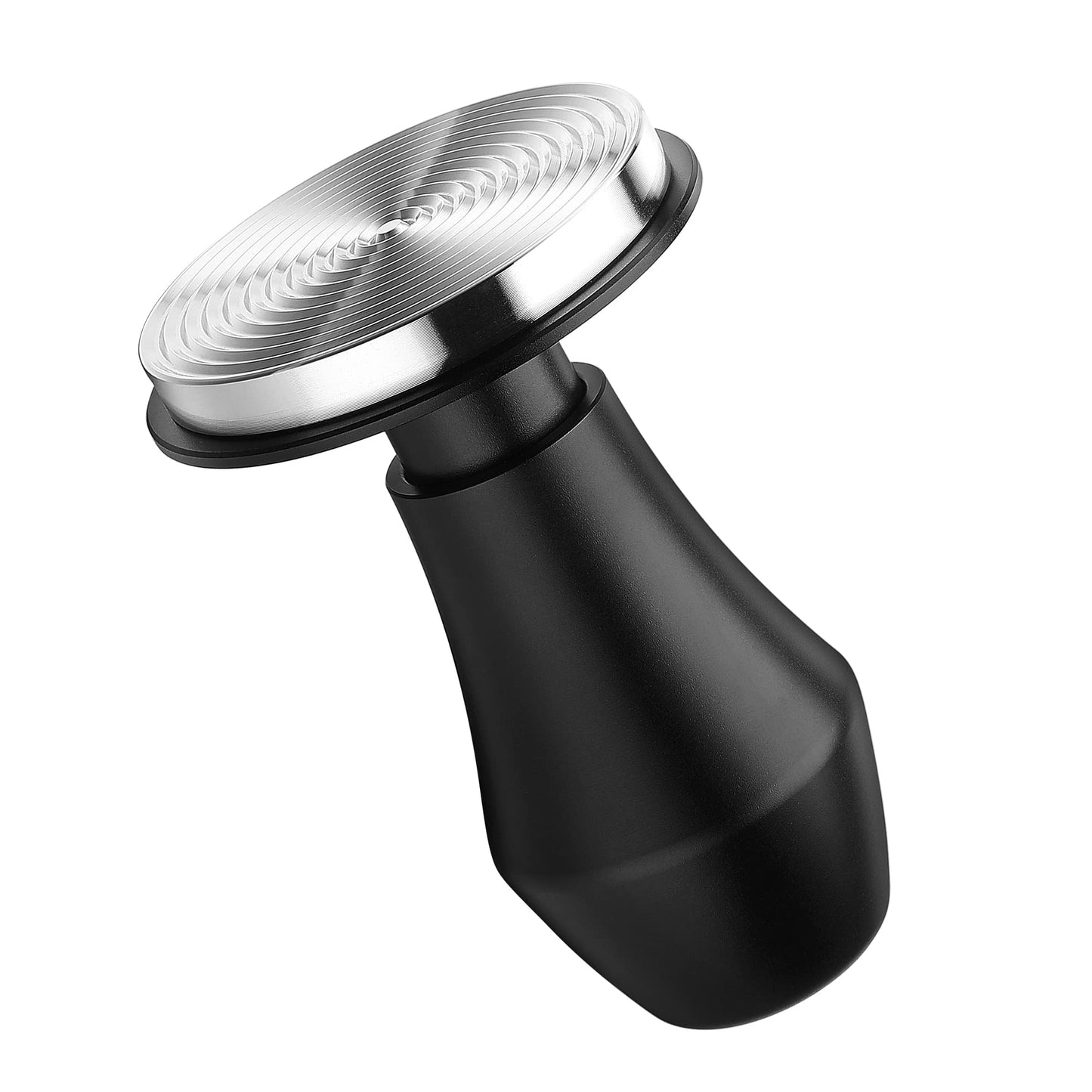 Normcore 53.3mm Spring Loaded Tamper - Espresso Coffee Tamper with Stainless Steel Ripple Base - 15lb / 25lb / 30lbs Replacement Springs - Anodized Aluminum Handle and Stand
