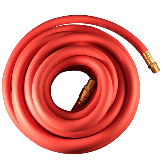 Milton Industries 1636 Air Hose 25-Feet, 1/2-Inch ID by 1/2-Inch Male NPT