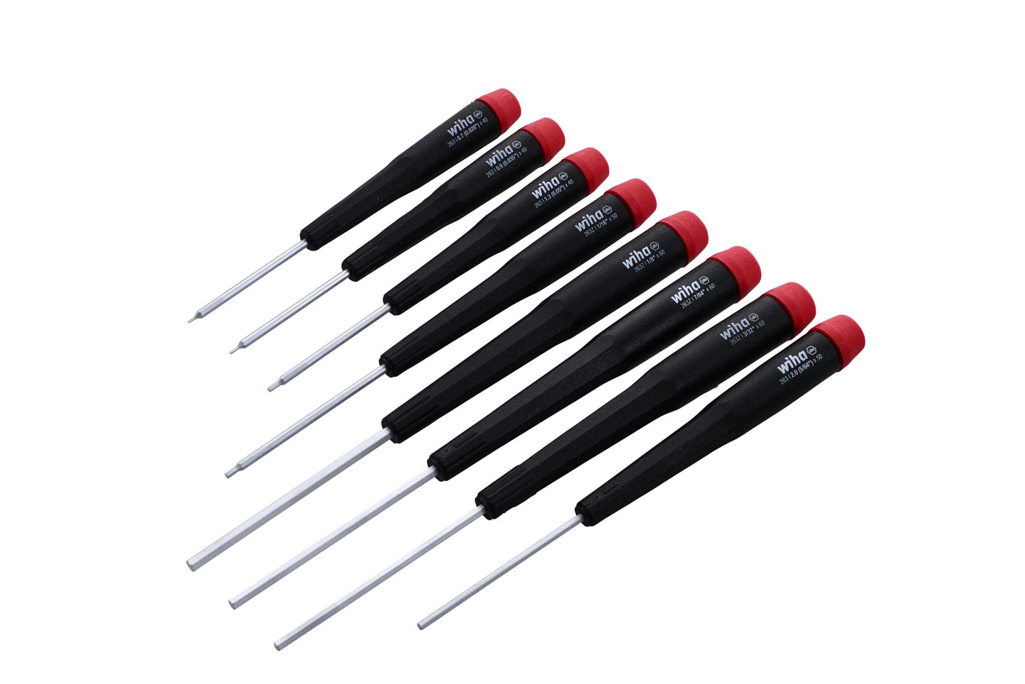 Precision Hex Inch Screwdriver Set, 8 Piece