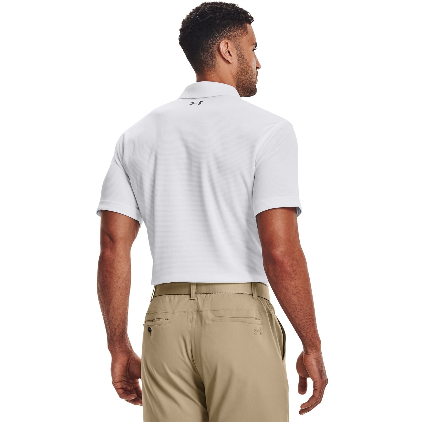 UNDER ARMOUR mens Tech Golf Polo ,Red (600)/Graphite,X-Large