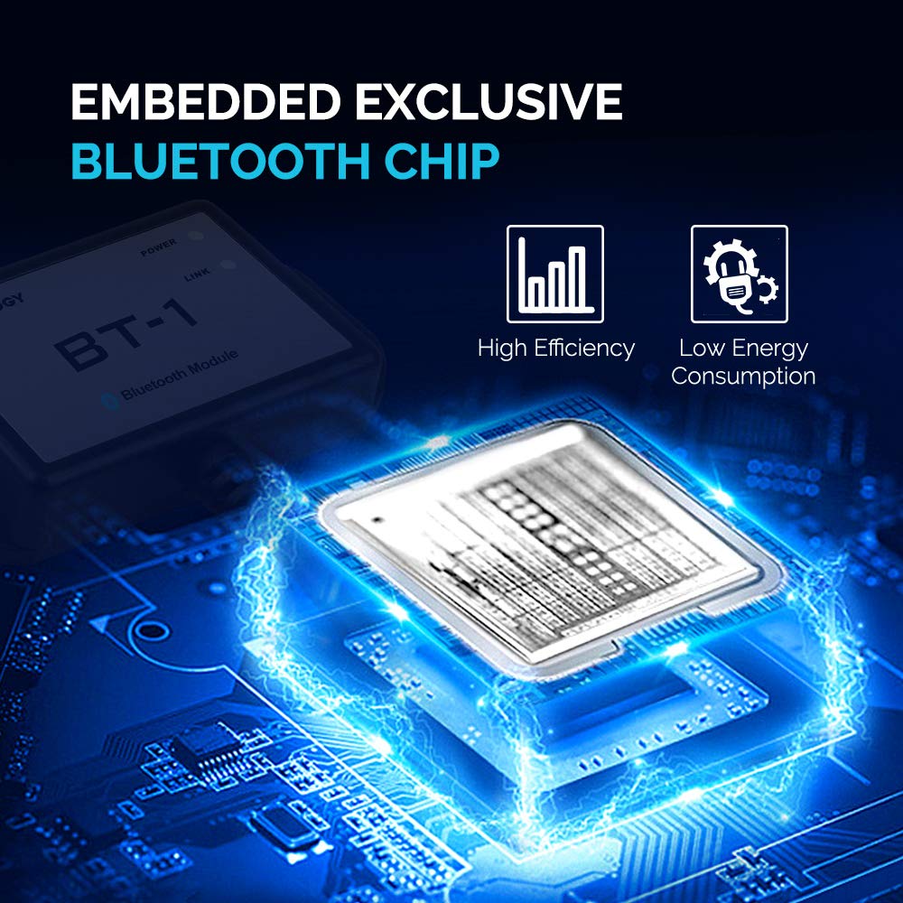 Renogy Bluetooth Module with RJ12 Communication Port, Monitoring via Smartphone for Solar Charge Controller, (New Version)