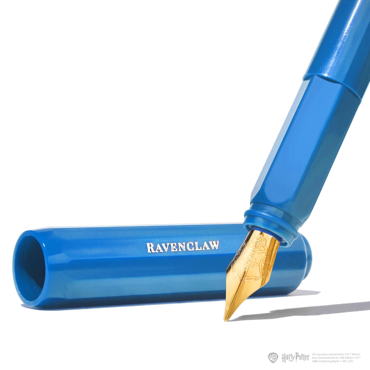 Ferris Wheel Press, Warner Bros., Official Licensed, Harry Potter, Carousel Pen & 10ml Ink Set, Ravenclaw House, Gold Plated No.5 Steel Nib