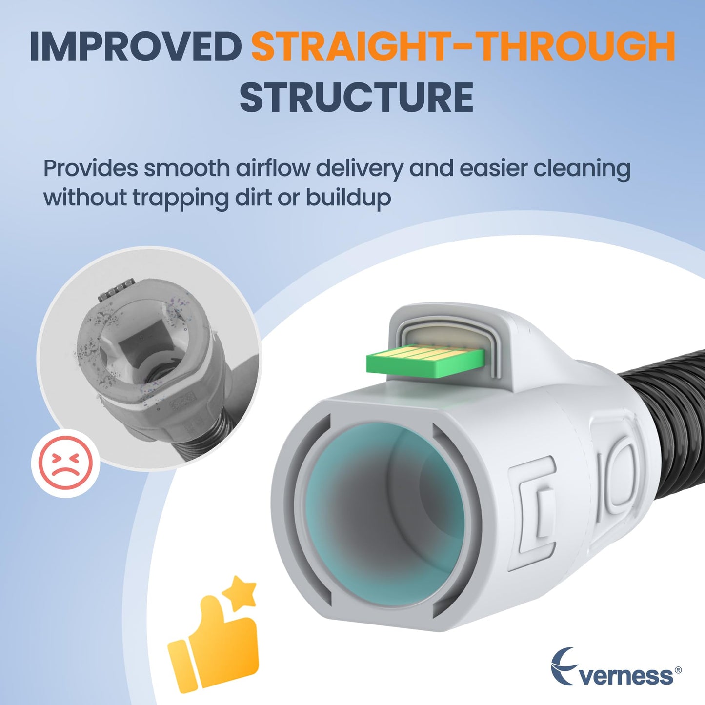 Air Heated Tubing for Airsense 11 - Climate Line Air Hose Compatible with Resmed - Improved Version Tubing Replacement CPAP Supplies