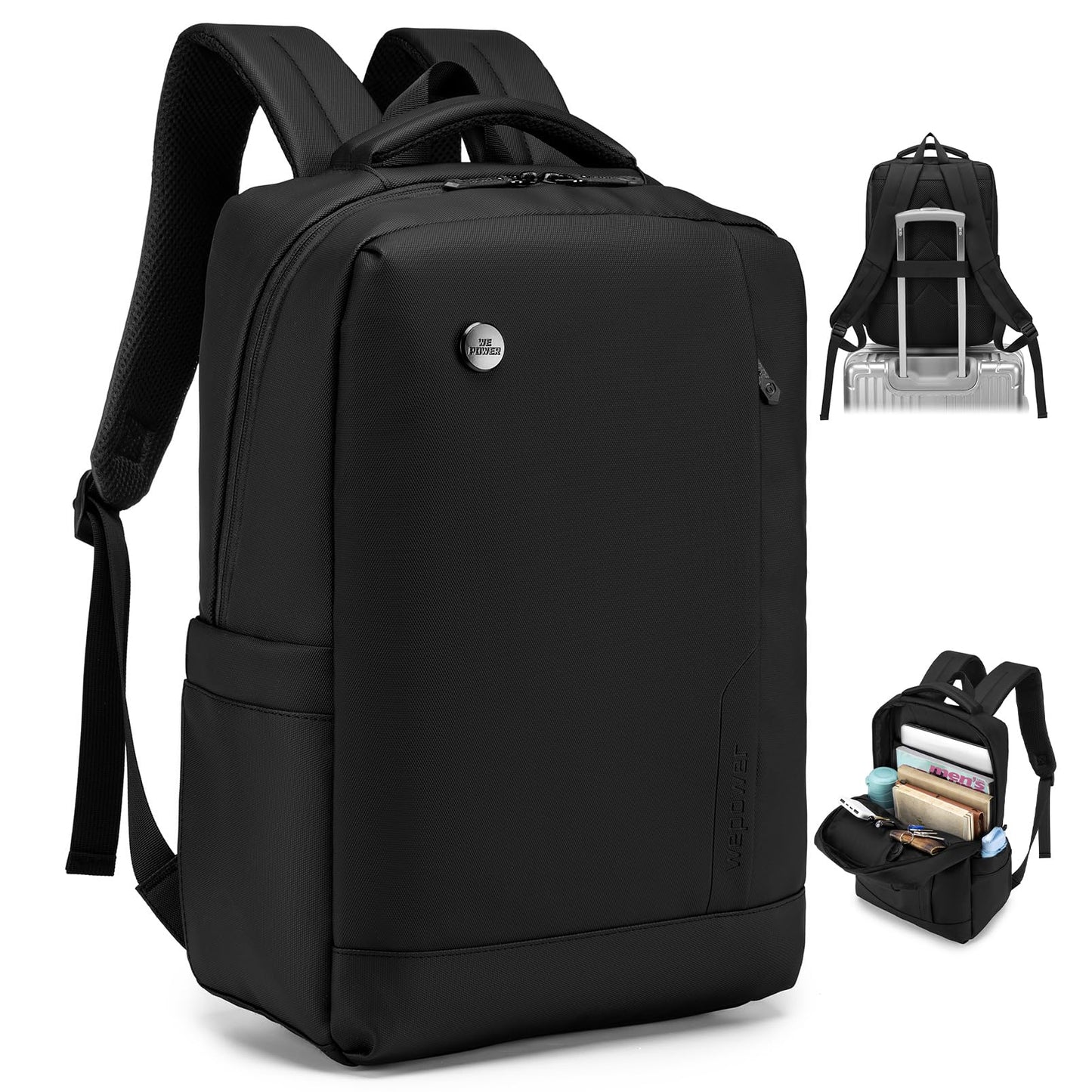 COSCOOA 6x13x17 inch Personal Item Bag for Budget Flights in Canada,15x33x43 cm Travel Bag, Expandable Carry On Travel Backpack,Underseat Travel Duffel Bag,15.6 inch Laptop Backpack