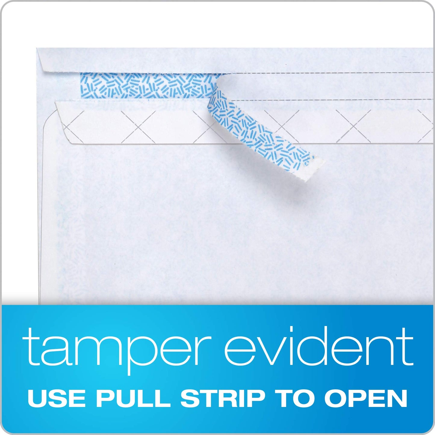 Columbian Envelopes, #9 Double Window Security, 500 Per Box, SimplySafe Tamper Evident, Pull Strip, Peel and Seal, White, 3-7/8" x 8-7/8" for Invoices and Statements