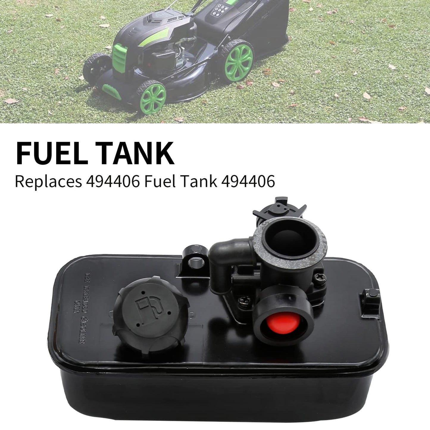 Aynaxcol 494406 Fuel Tank with 795477 Carburetor Replacement for BS, Replaces 498809 498809A 498811 494407 494775 497619 699660 794147 794161 795469