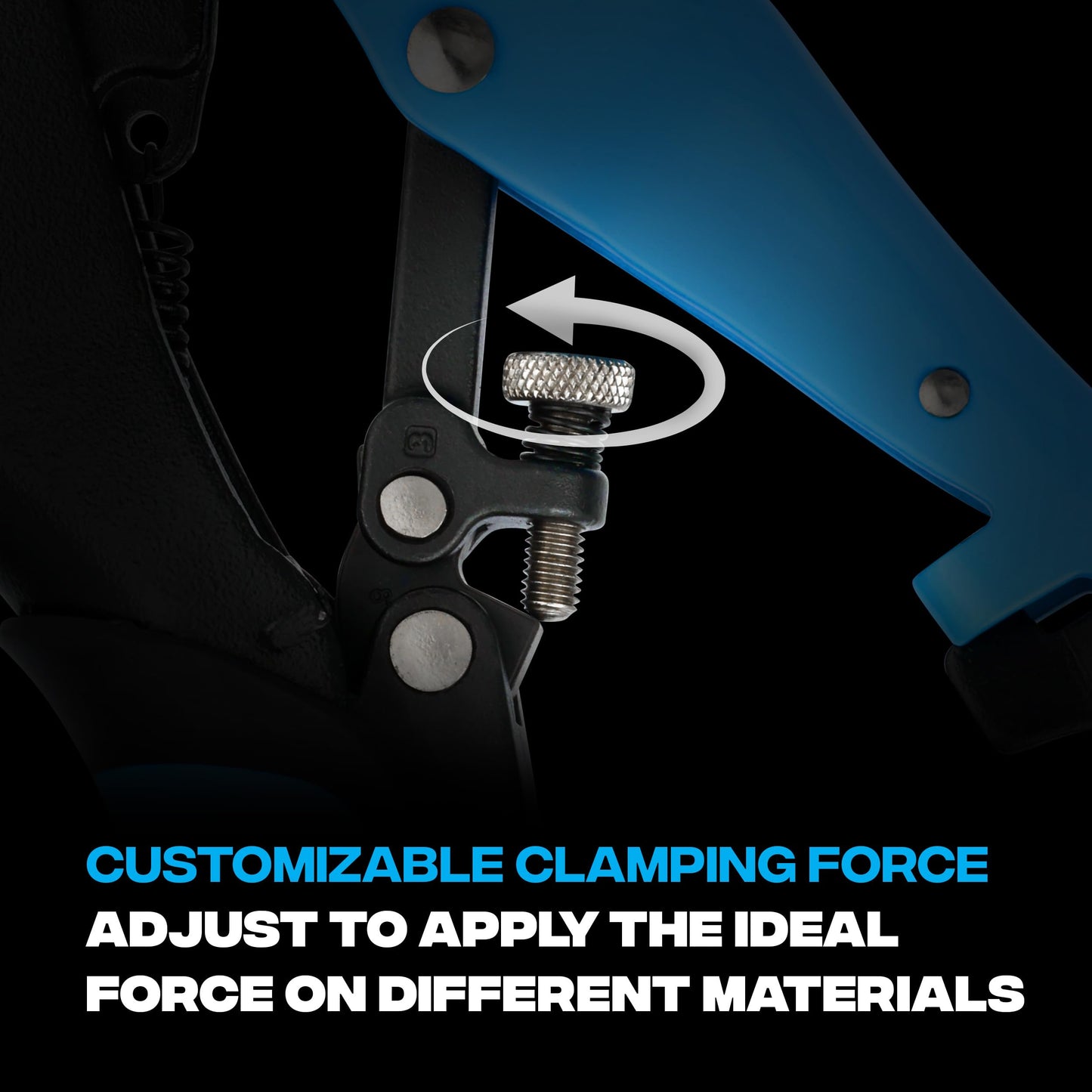 OX Tools Auto Adjust 7-Inch Gripped C Clamp OX-P204202