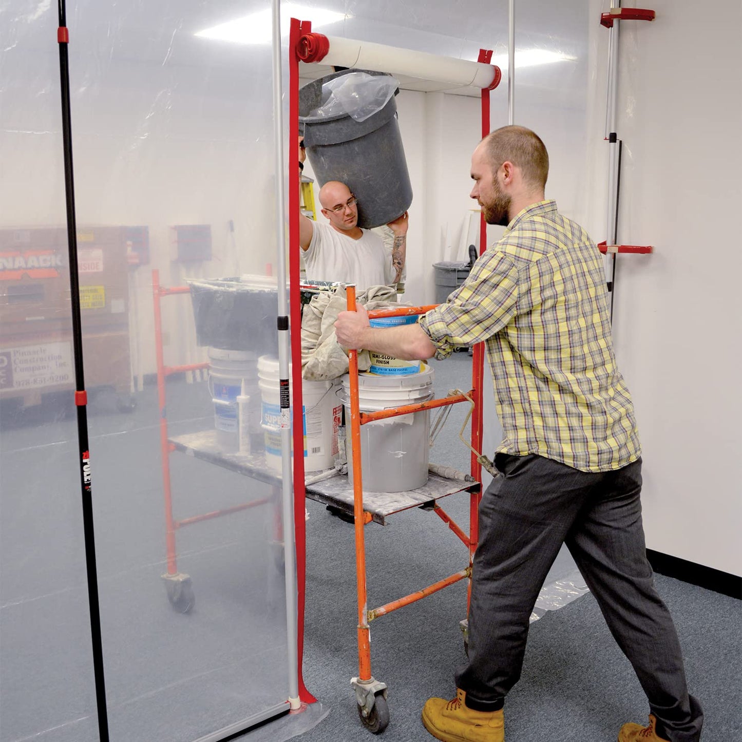 ZipWall Heavy-Duty Zipper for Dust Barriers, 2-Pack, HDAZ2