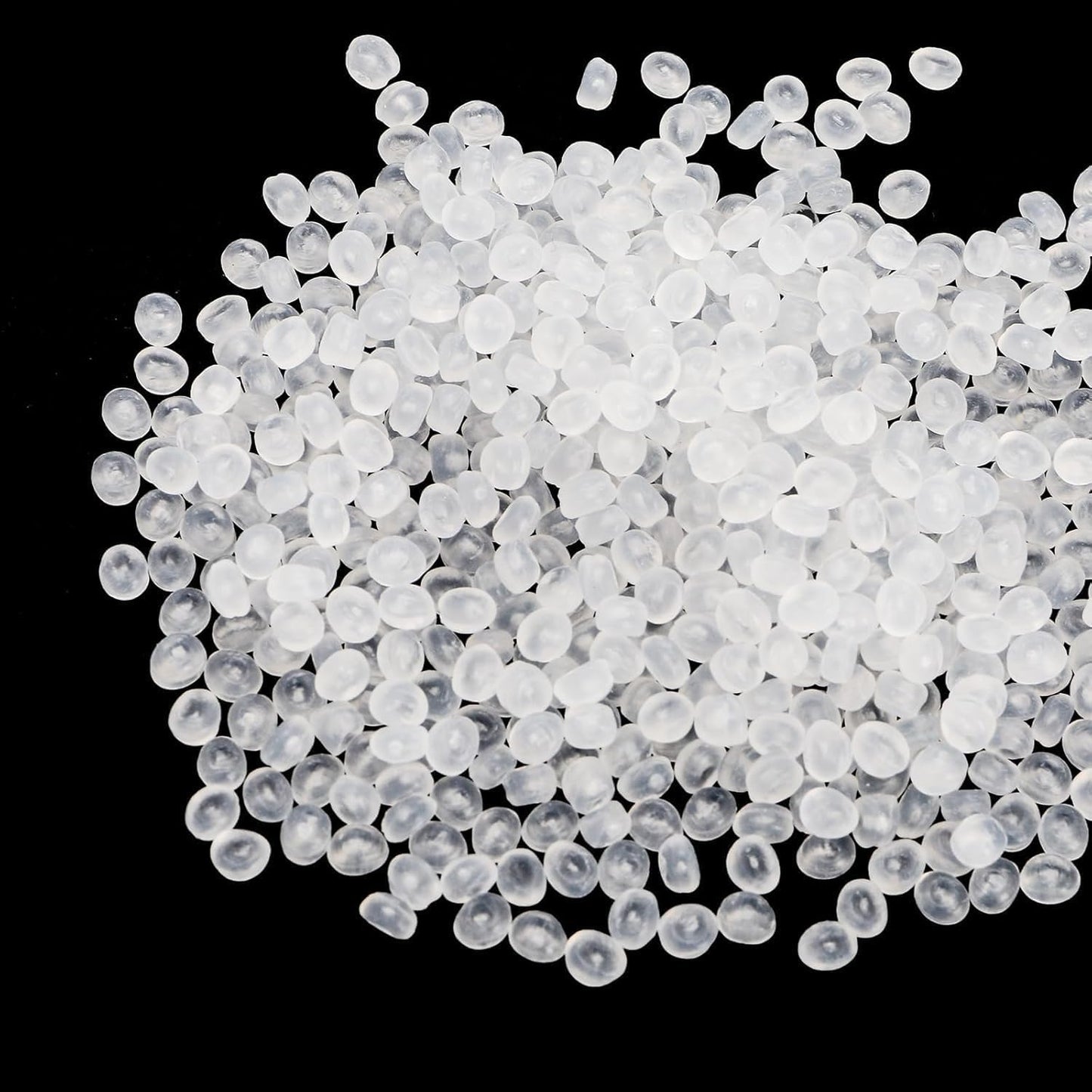 Hiceeden 10 Pounds Poly Pellets, Plastic Stuffing Beads Weighted Polypropylene Beads, Bean Bag Filler Bead for Stuffed Animal, Filling Pillow, Crafts, Clear