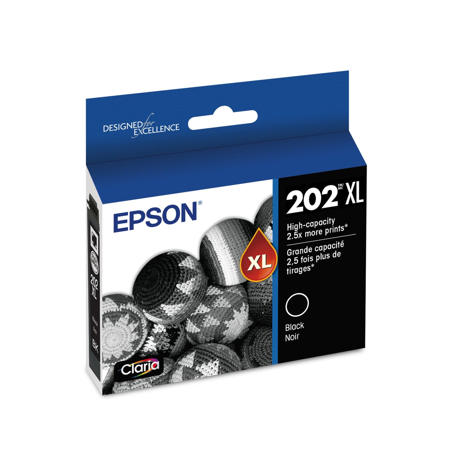 Epson T202XL DuraBrite Ultra High Capacity Ink Cartridge, Black (T202XL120-S)