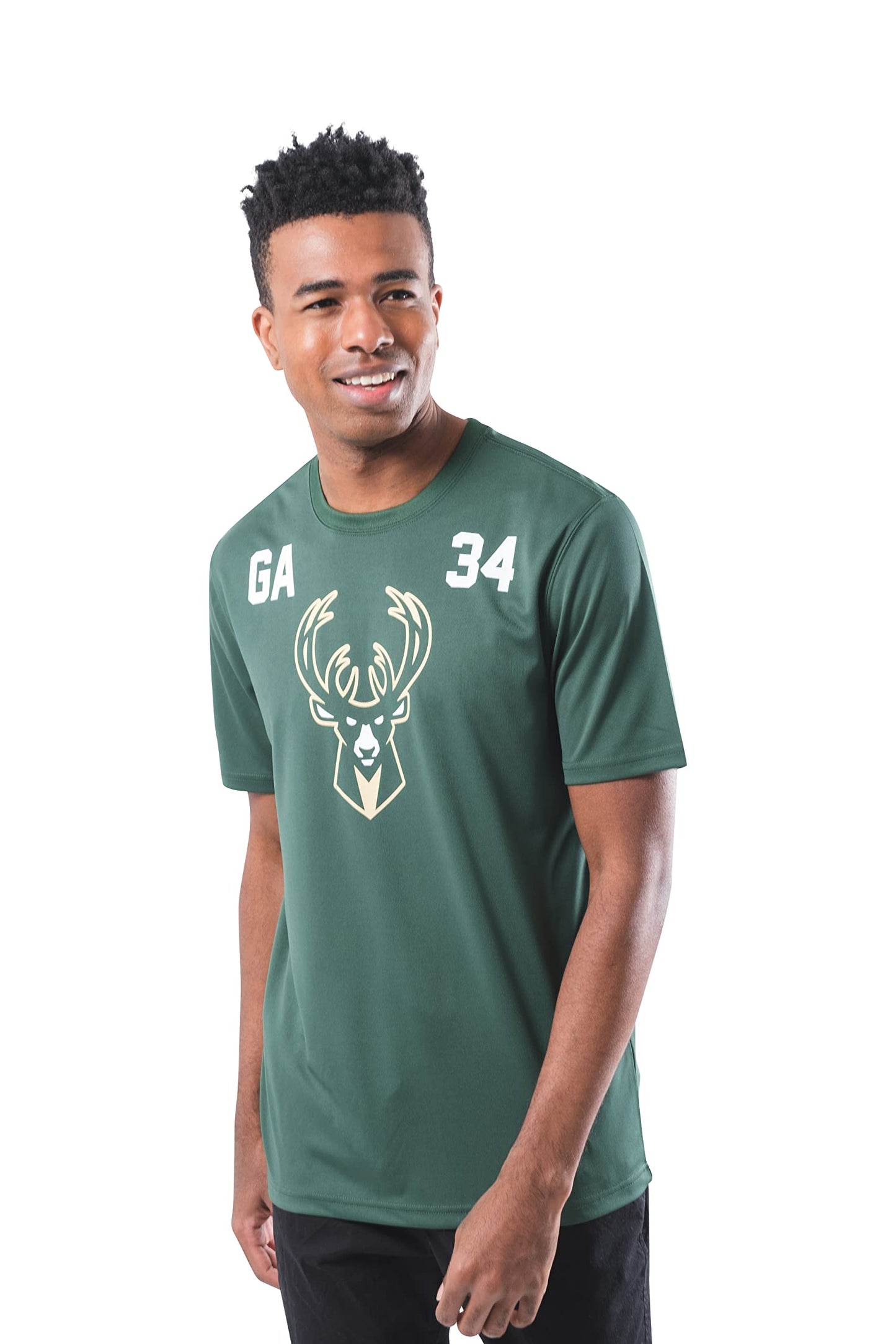 Ultra Game NBA Men's Players Quick Dry Active T-Shirt