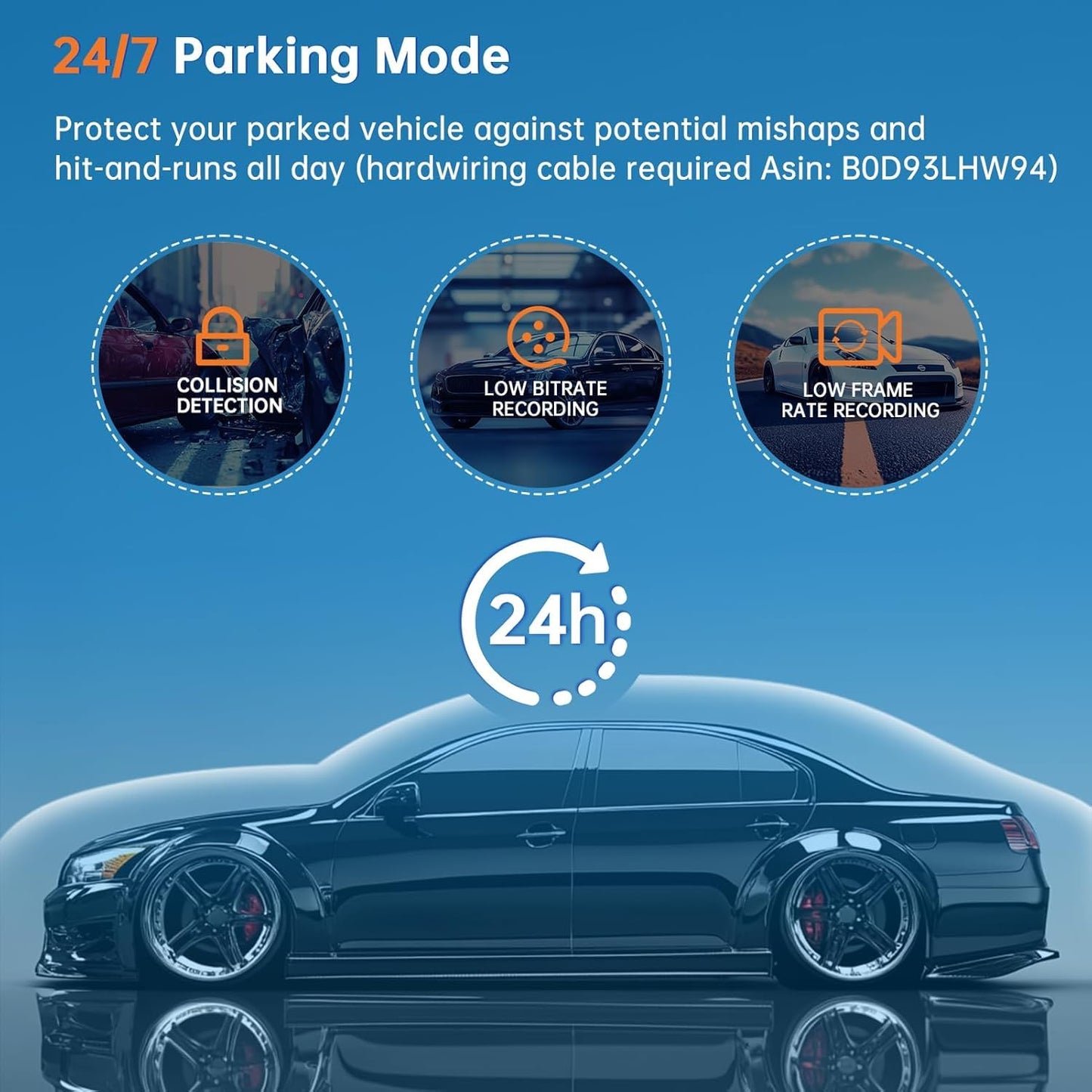 Dash Cam Front and Rear Camera, 2.5K+1080P QHD Dual Channel Dashcam for Cars, Mini Car Camera, 2 inch IPS Screen, 32GB Card Included, WDR Night Vision, 24 Hours Parking Monitor, G-Sensor