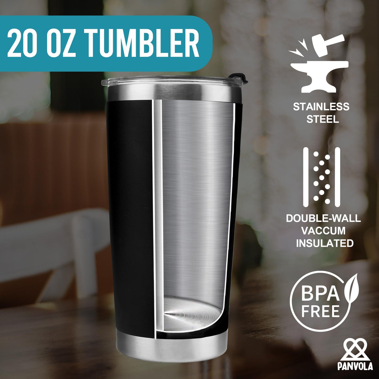 Without Music Life would B Flat Vacuum Insulated Tumbler Music Teacher Gifts Musicians Choir Director Pianist Guitarist Travel Mug With Lid Straw (20 oz)