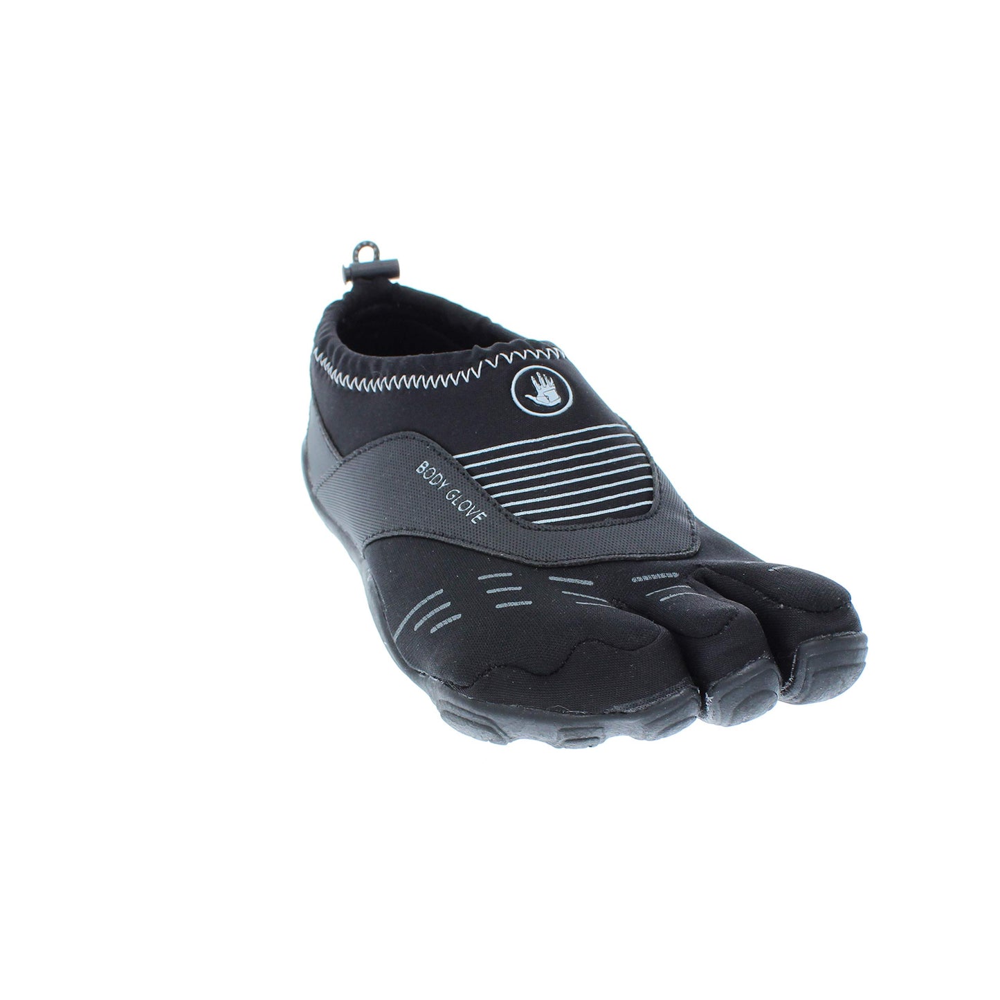 Body Glove Men's 3T Barefoot Cinch Water Shoe, Black/Black, 8