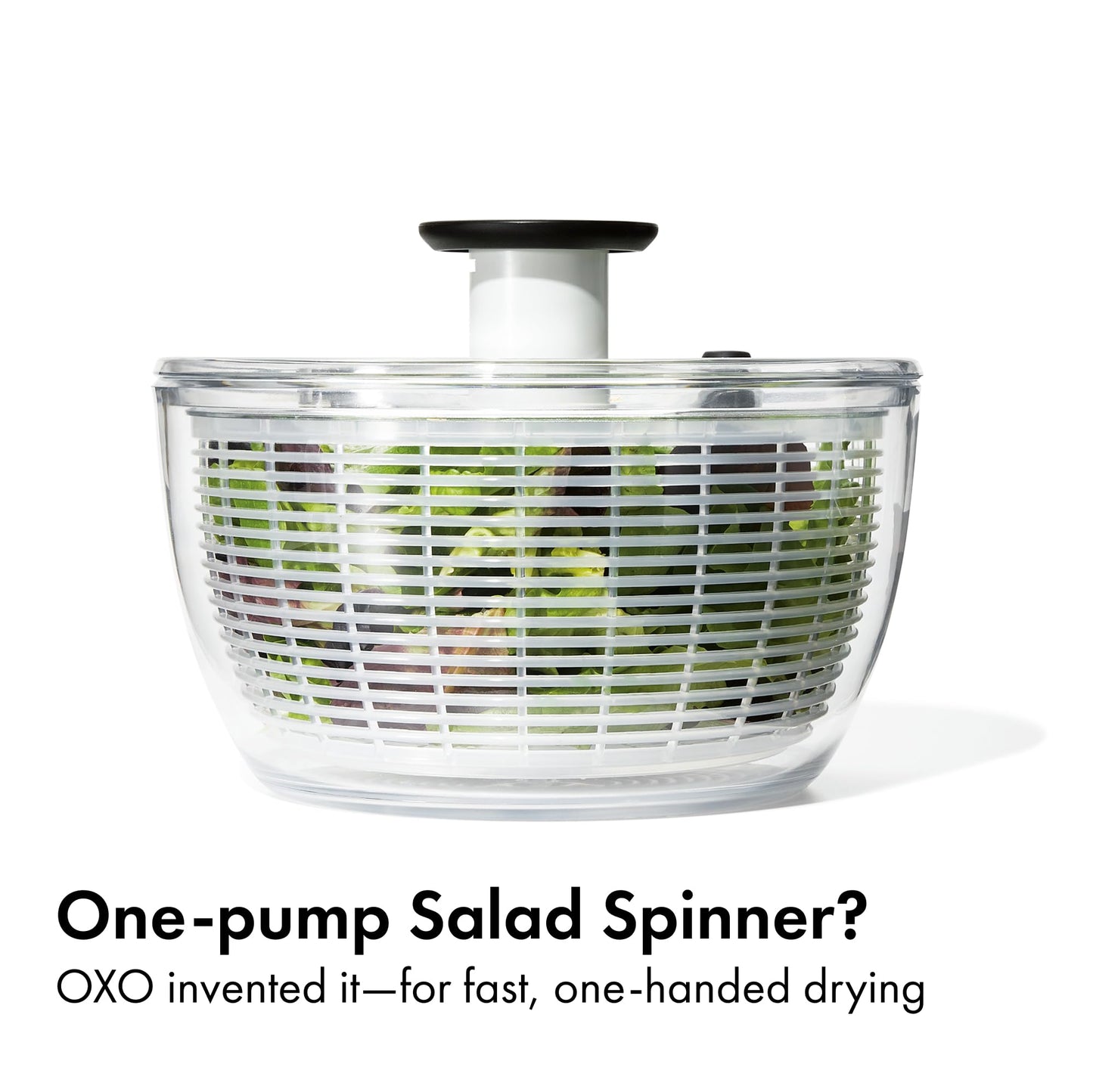 OXO Good Grips Good Grips Salad Spinner, 10.25-Inch Clear