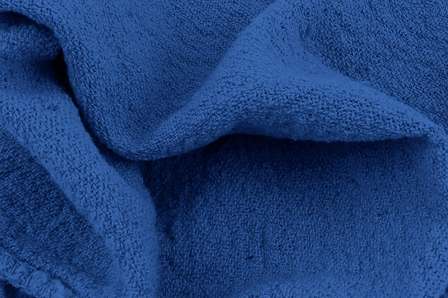 Avalon Towels Cotton Shop Towels – (Pack of 150) Size 12x14 Inches Cleaning Rags – Absorbent Shop Rags and Multipurpose Cleaning Towels for Automobiles, Industries, Garage and Homes (Blue)