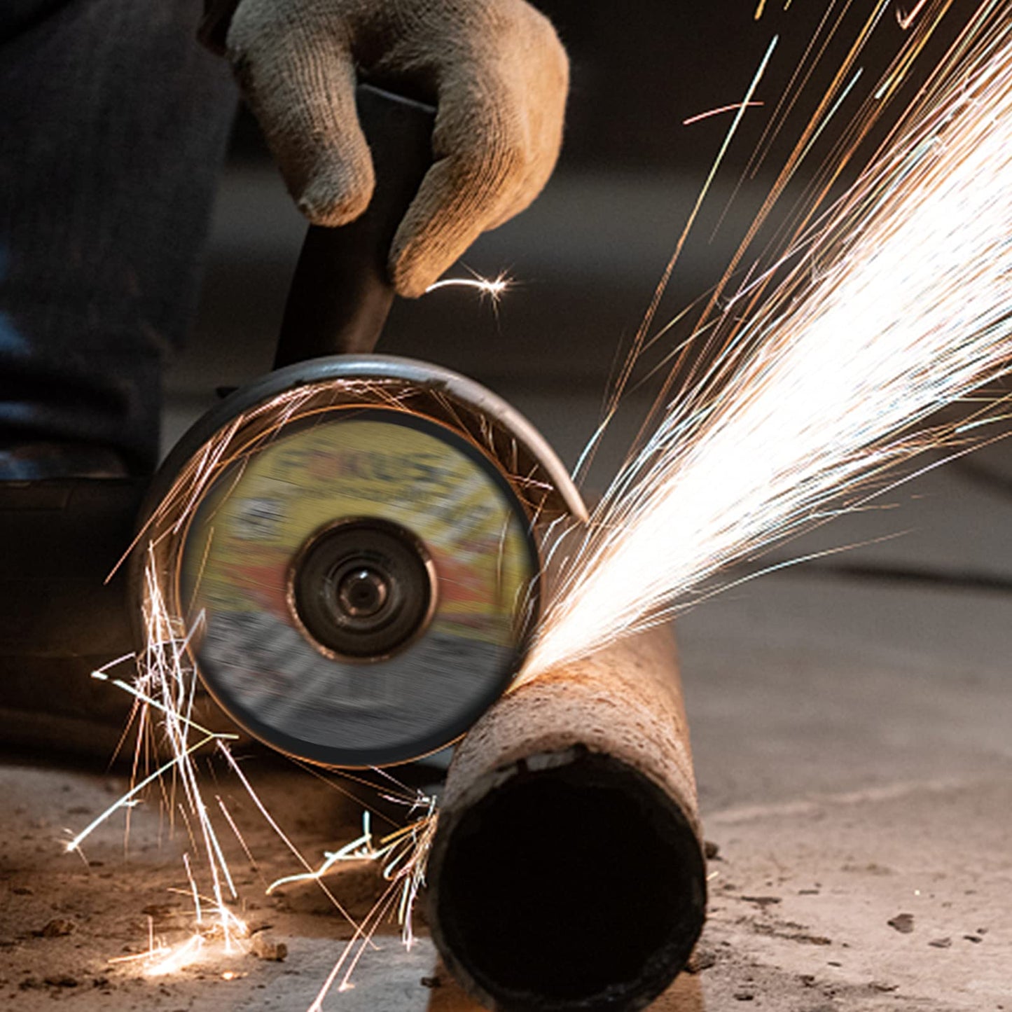 FOKUS Ultra Thin Disc 5'' by 0.045'' Metal and Stainless Steel Cut Off Wheels, 7/8'' Arbor for Angle Grinder Pack of 50