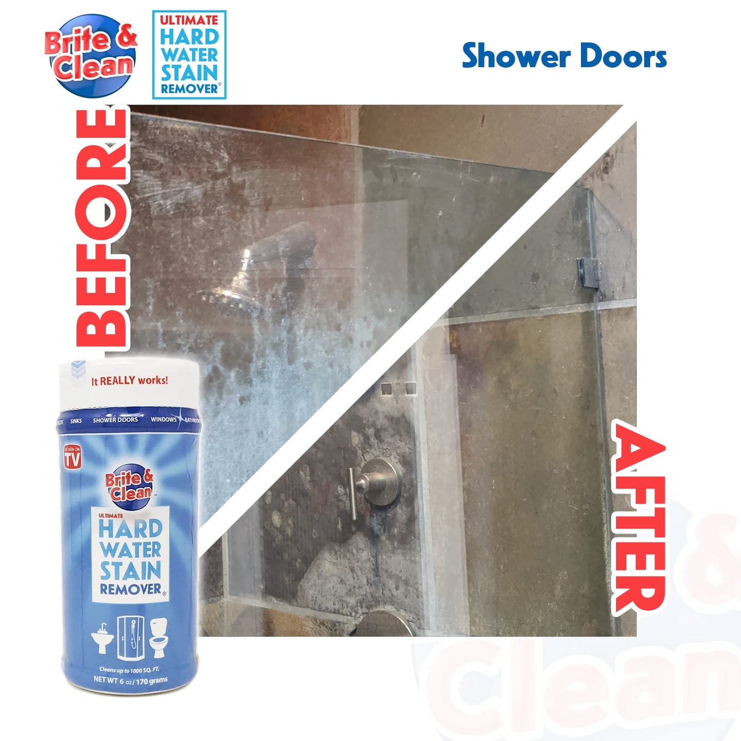 Brite & Clean (Bright & Clean) Ultimate Hard Water Stain Remover®