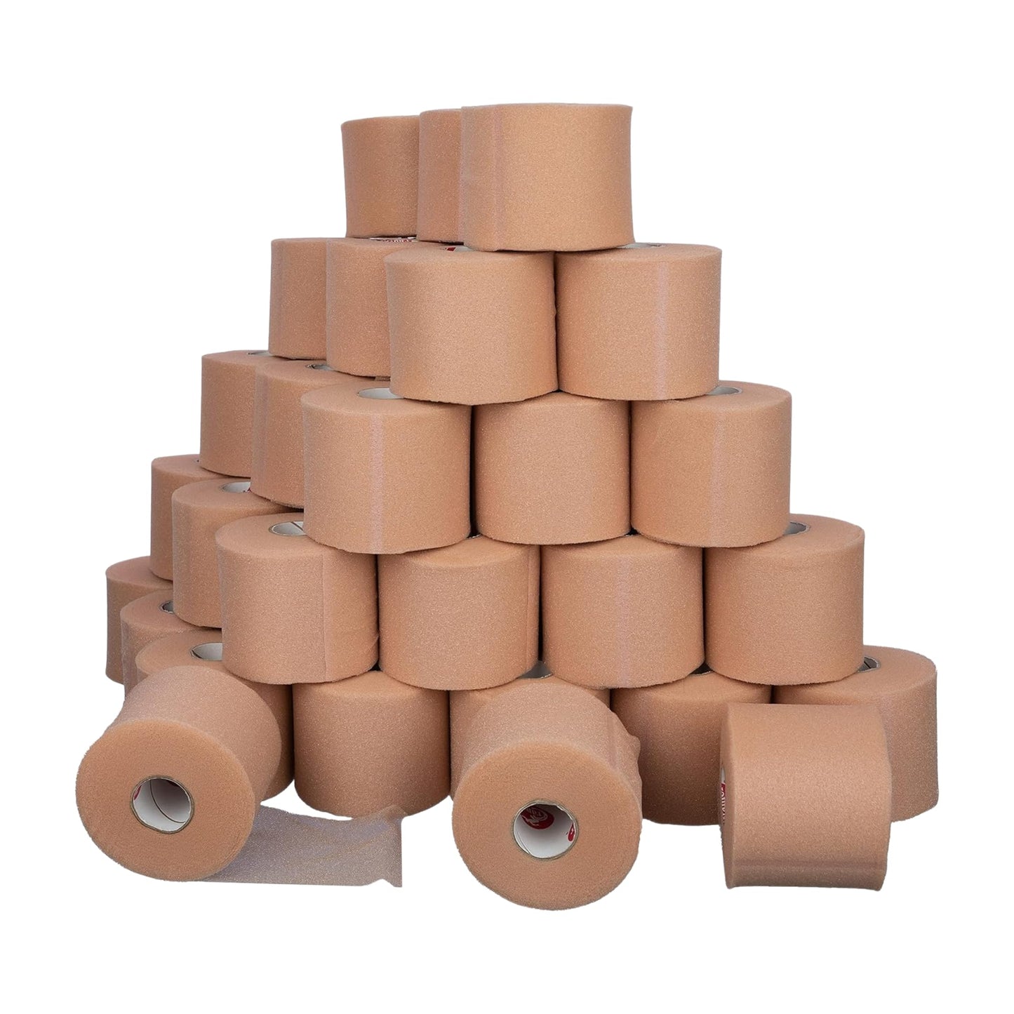 Cramer Tape Underwrap, Bulk Case of 48 Rolls of PreWrap for Athletic Taping, Hair Tie, Headband, Patellar Support, Pre-Wrap Athletic Tape Supplies, 2.75" X 30 Yard Rolls of Pre Wrap
