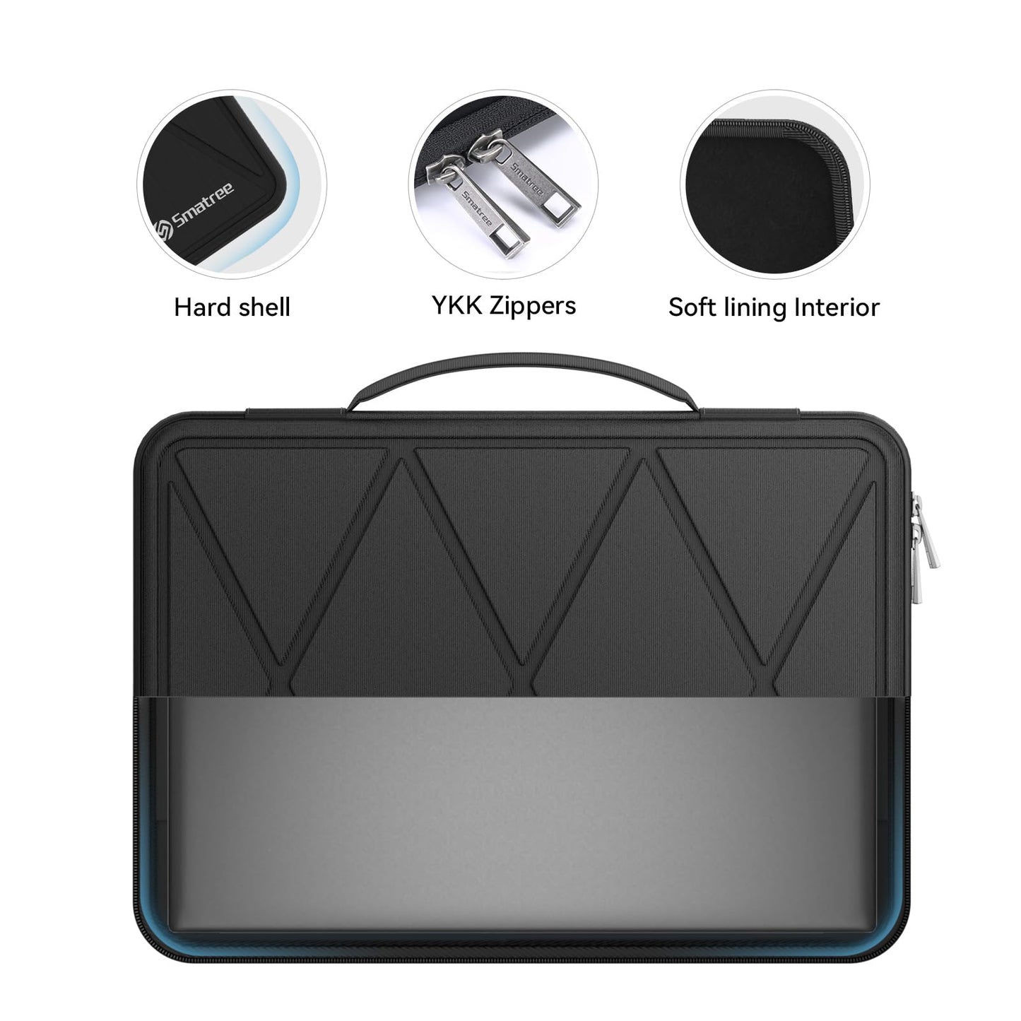 Smatree Hard EVA Protective Sleeve Case Compatible for 16.2 inch Apple MacBook Pro M3 Pro/M3 Max/M2 Pro/M2 Max 2023/A2991/A2780, for 16.2 inch Apple MacBook Pro M1 Pro/M1 Max 2021/A2485 Sleeve (X8283)