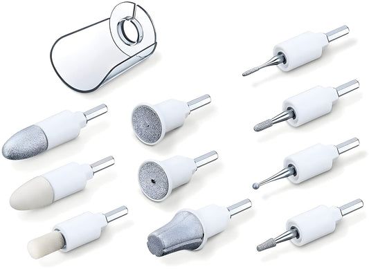 Beurer ManicurePedicure Attachments Electric Nail Drill Machine Replacement Bits Compatible with MP32/MP42/MP64, 1 Count