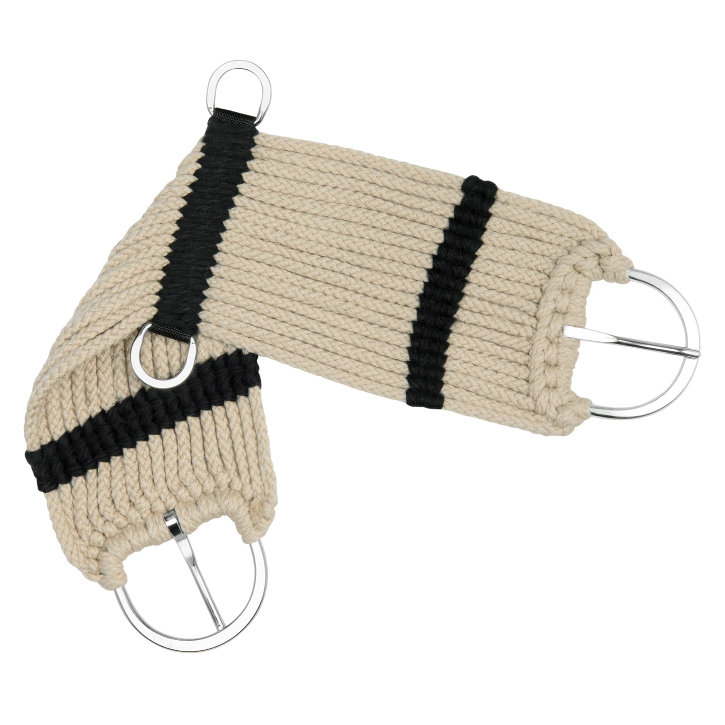 Weaver Leather Rayon 17 Strand Cinch, 34-Inch, Tan/Black